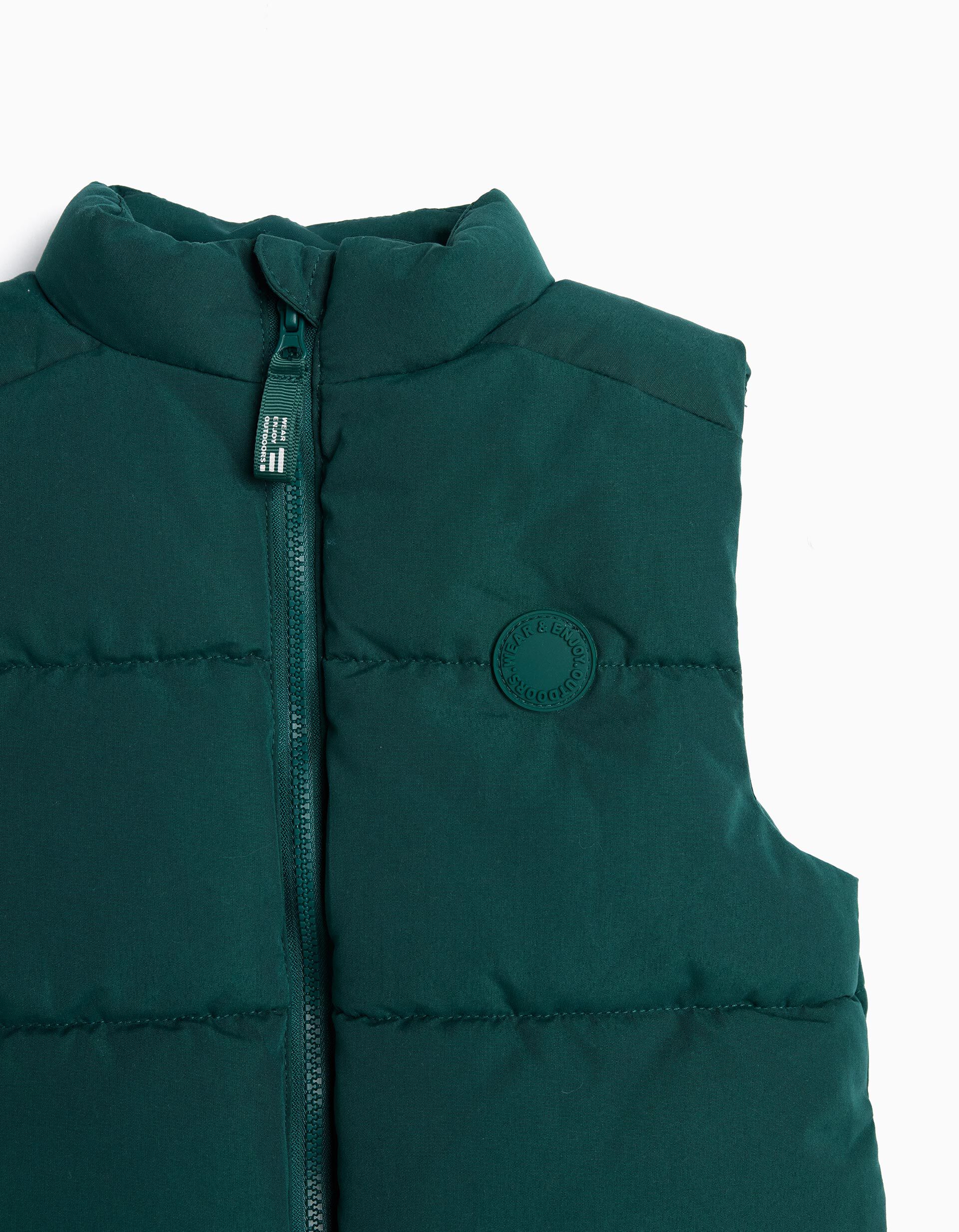 Comprar Online Colete Acolchoado, Menino, Verde Escuro