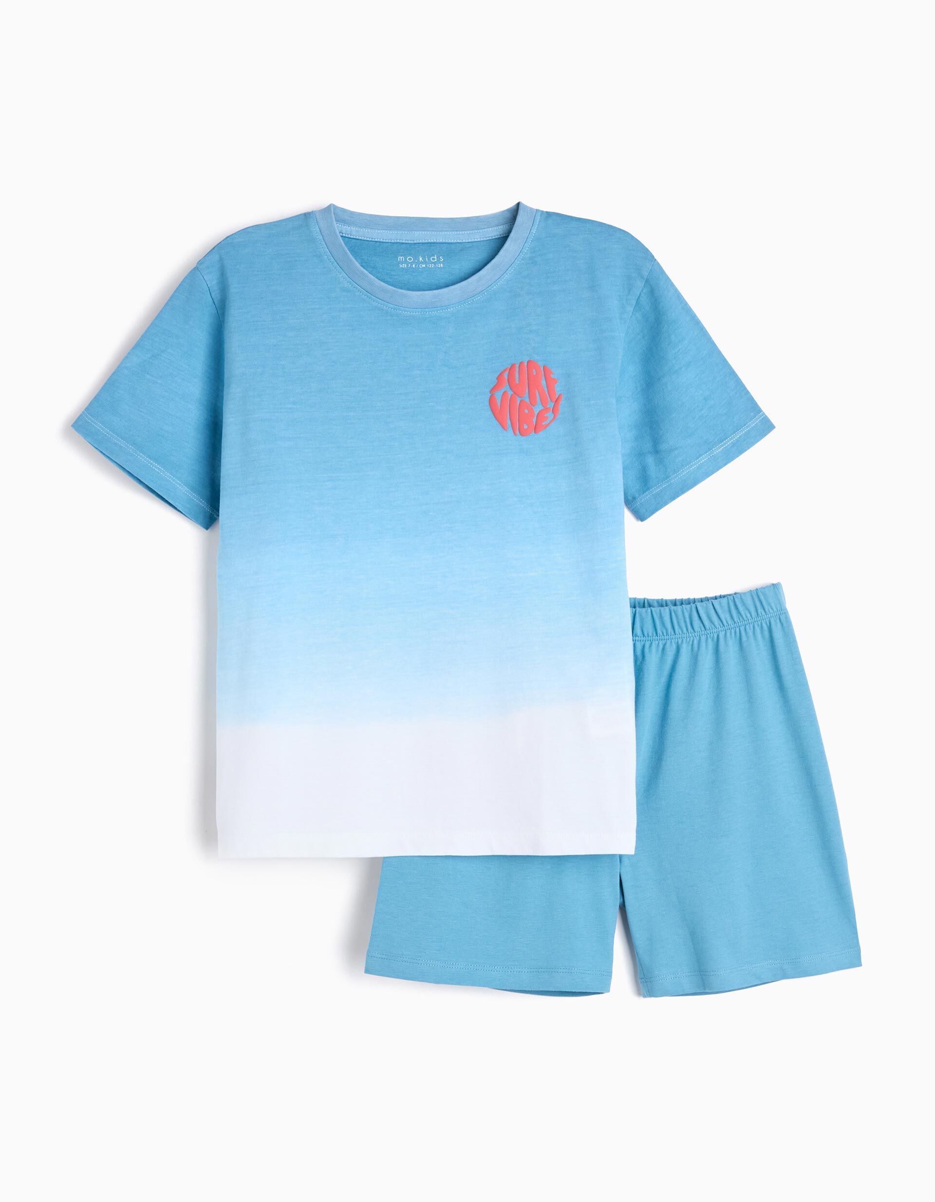 Comprar Online Pijama Jersey, Menino, Azul Claro 