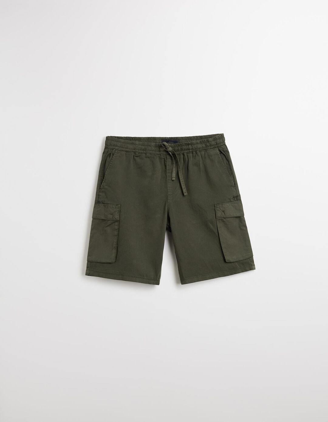 Calções de Felpa, Homem, Verde Escuro