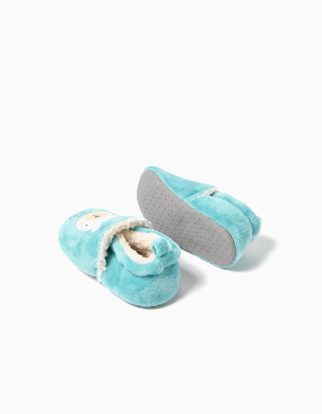 Pantufas, Menina, Azul Claro