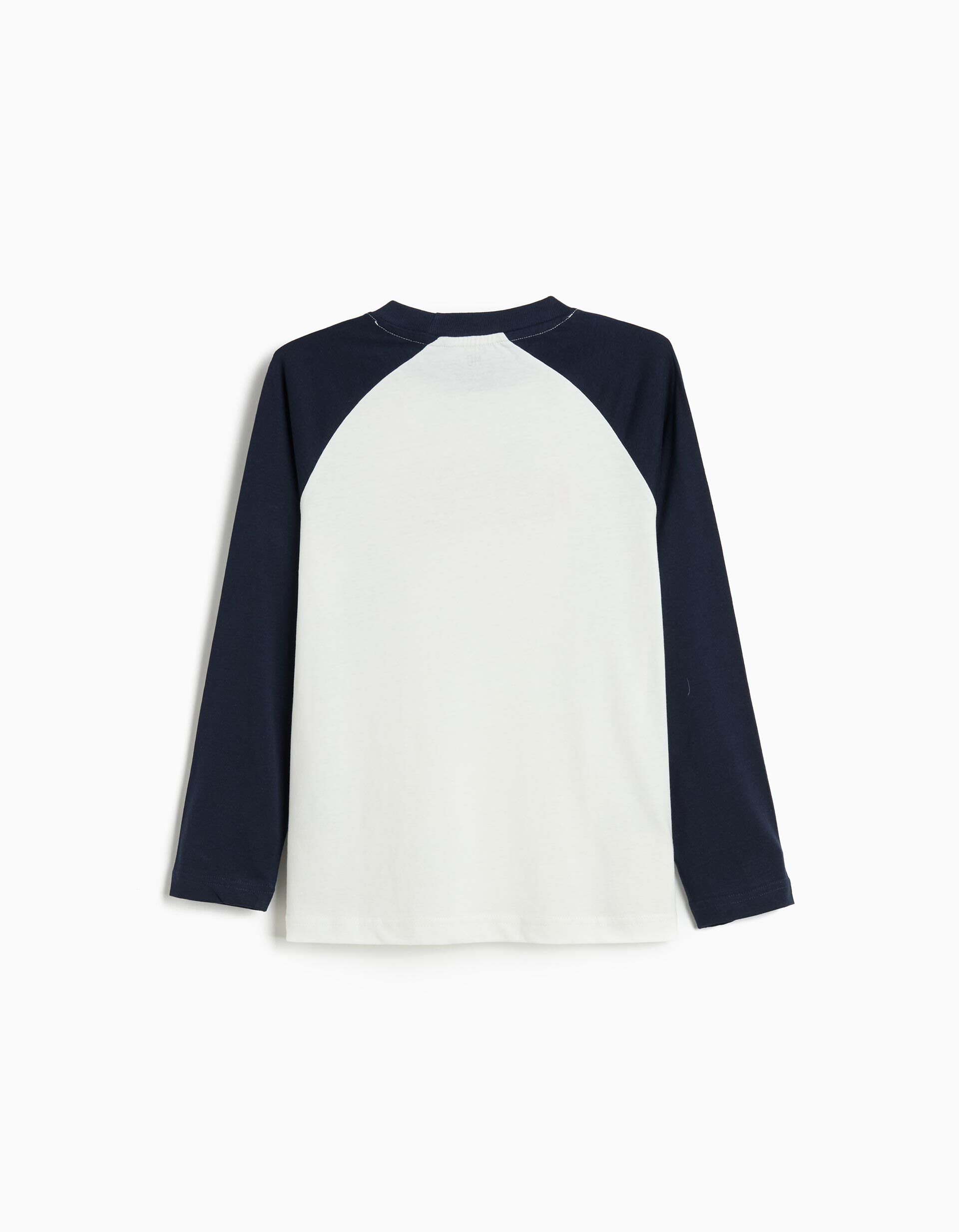 Comprar Online T-shirt Manga Comprida, Menino, Azul Escuro