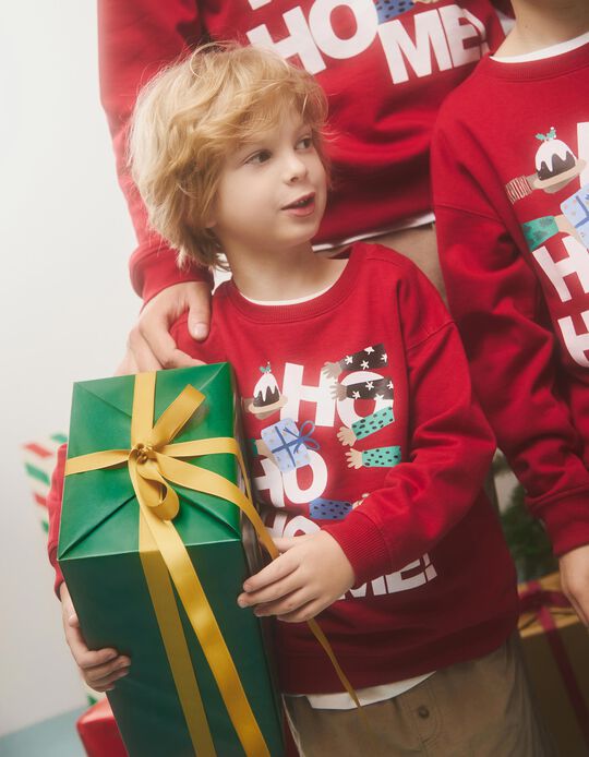 Comprar Online Sweatshirt de Natal, Menino, Vermelho