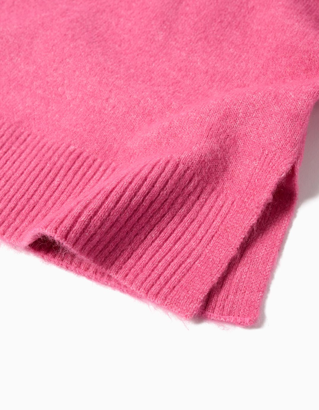 Camisola de Malha, Menina, Rosa