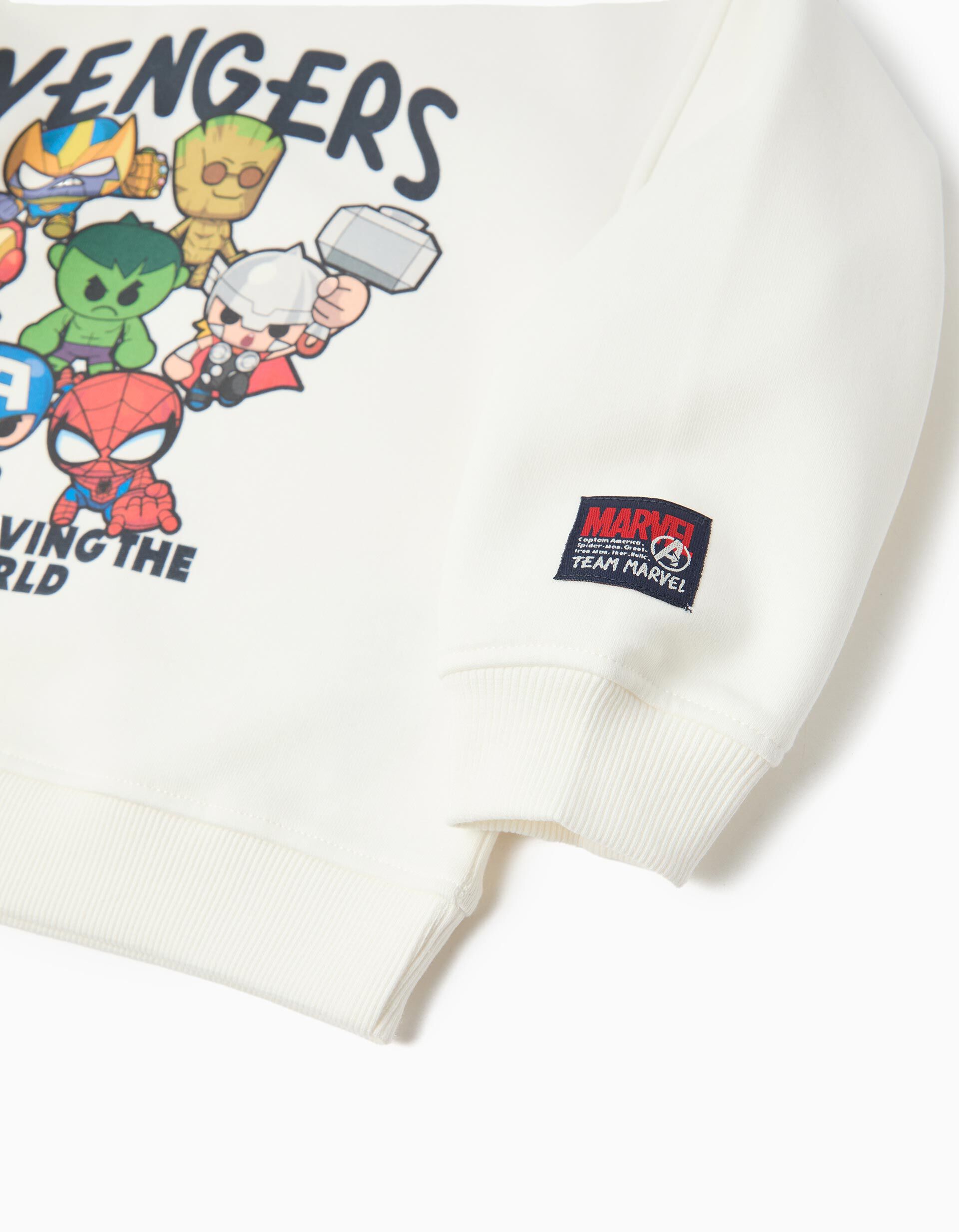 Comprar Online Sweatshirt 'Marvel', Menino, Branco