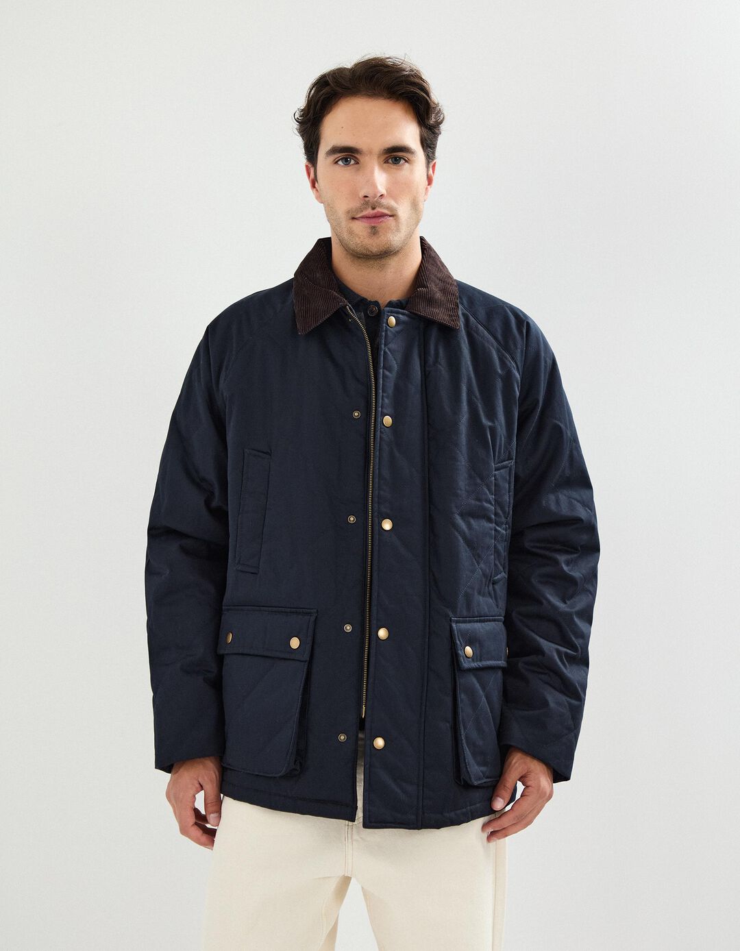 Blusão, Homem, Azul Escuro