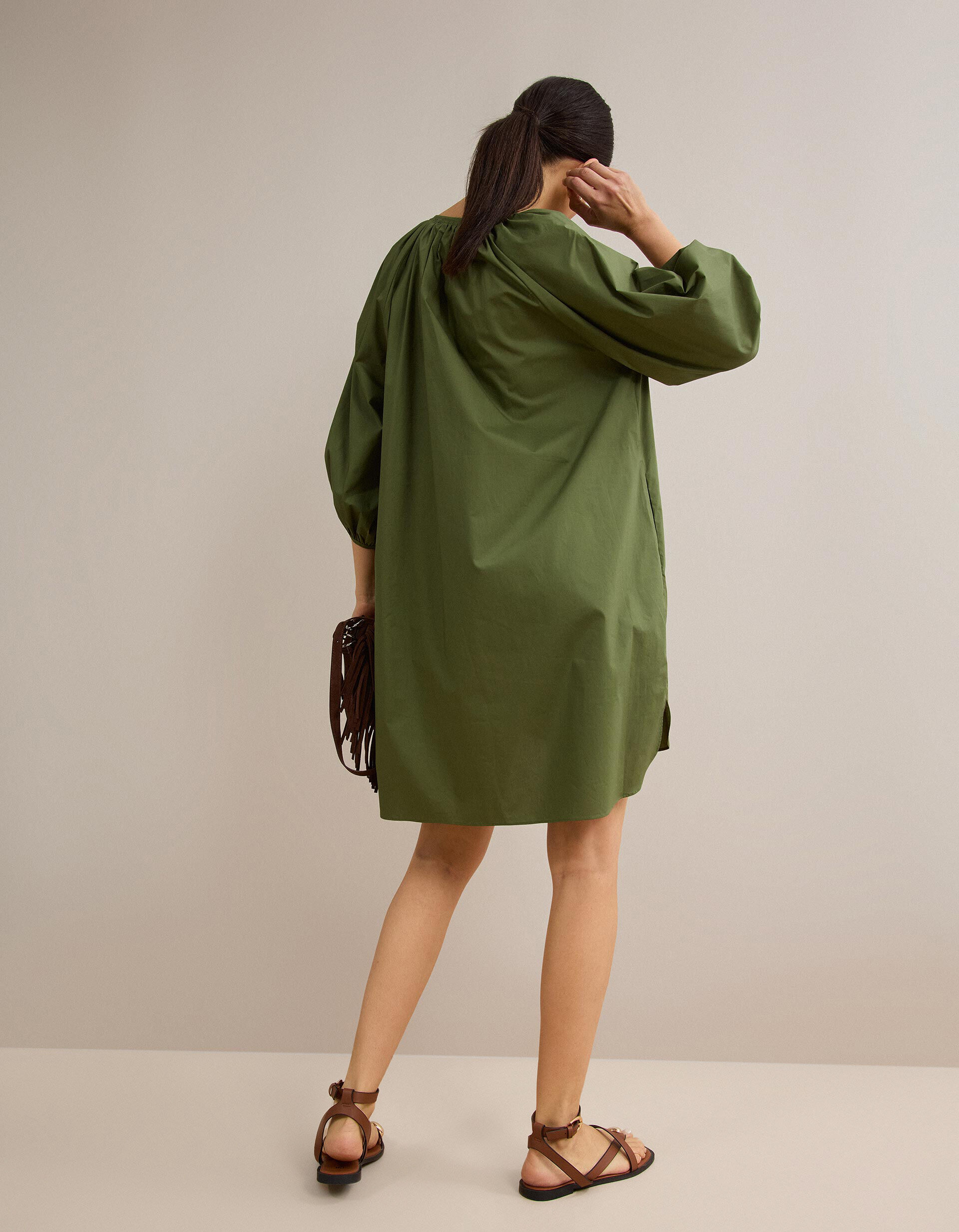 Comprar Online Vestido Curto, Mulher, Verde Escuro