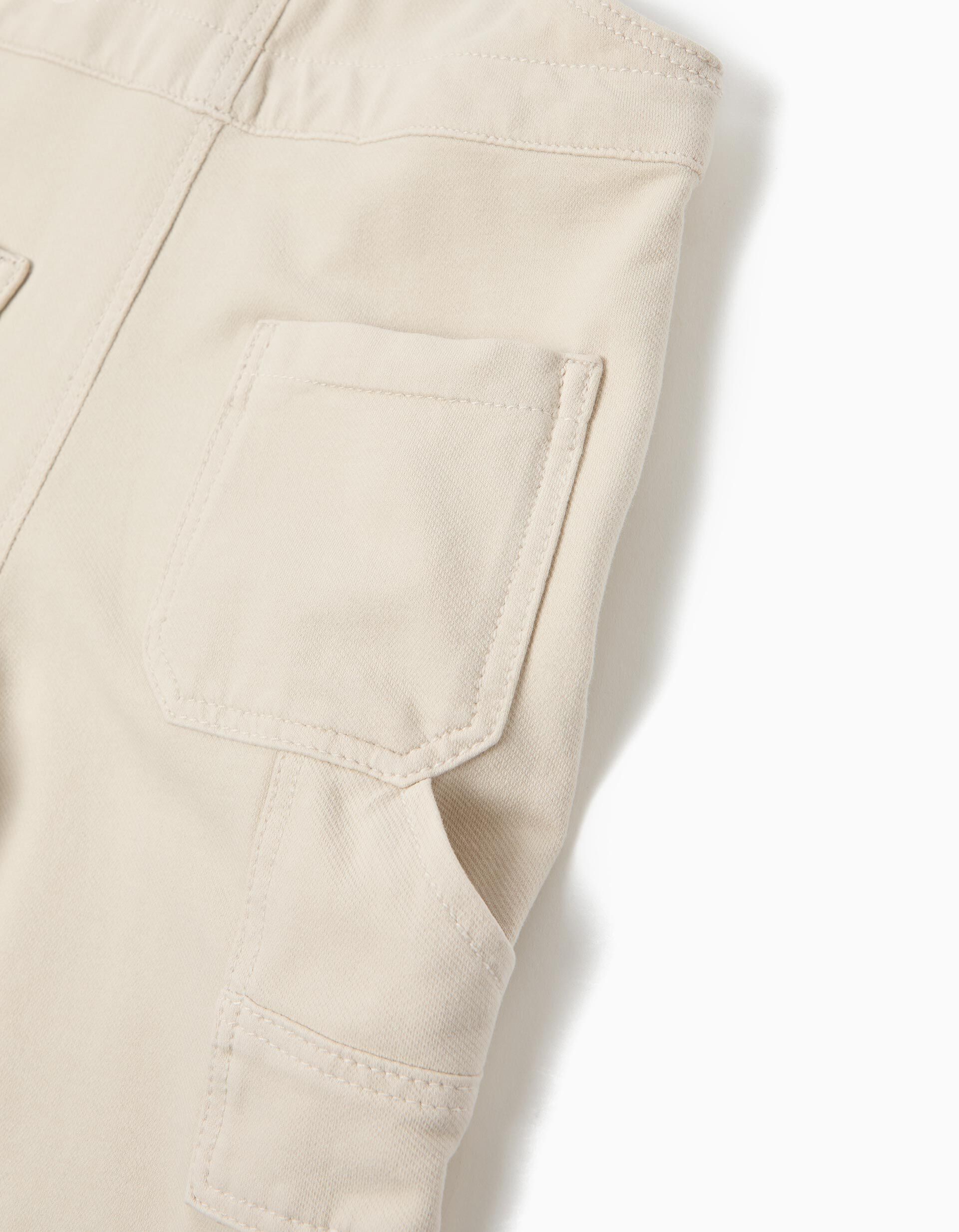 Comprar Online Jardineiras, Menino, Bege Claro