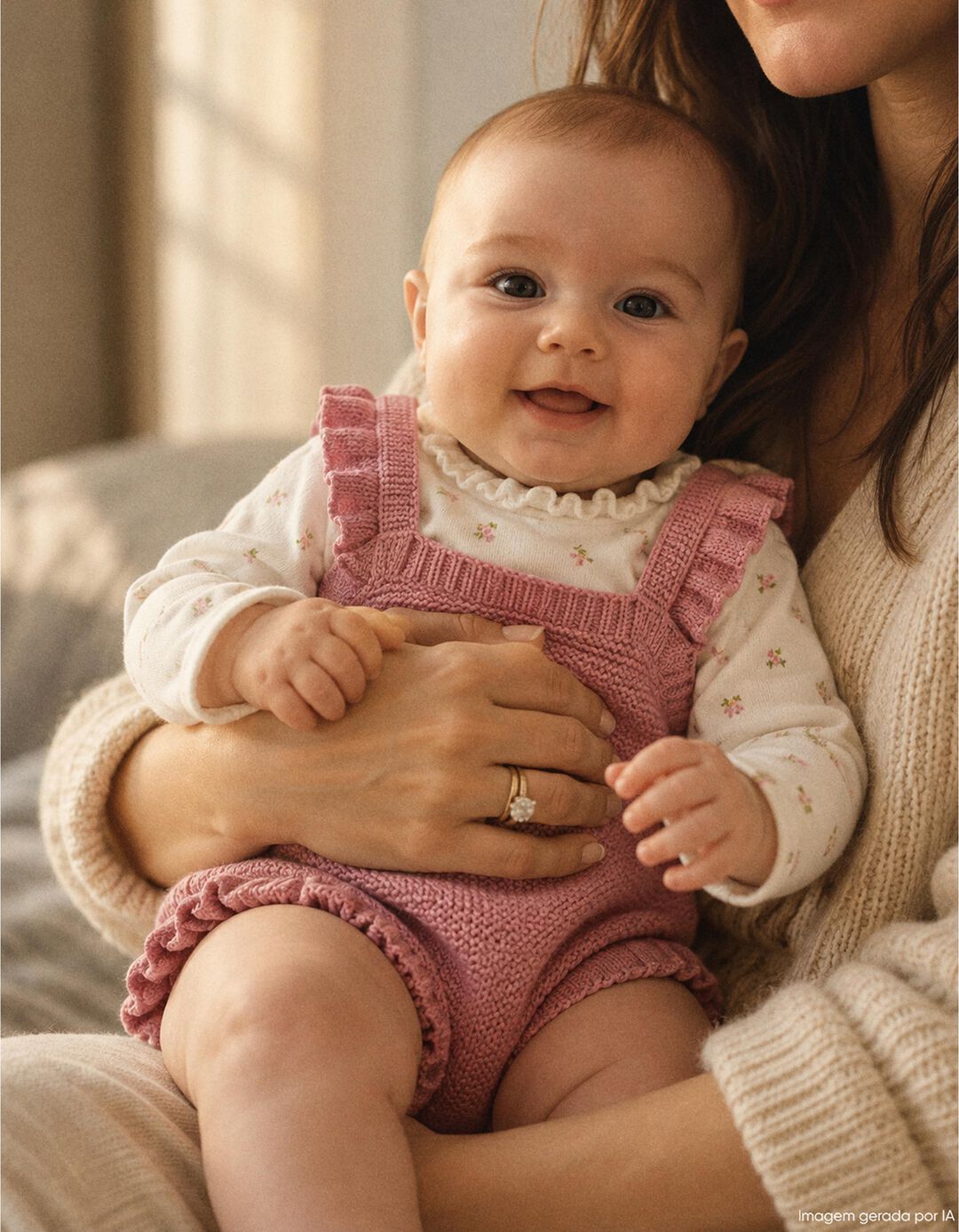 Conjunto Body E Fofo, Rec&eacute;m-Nascido, Rosa