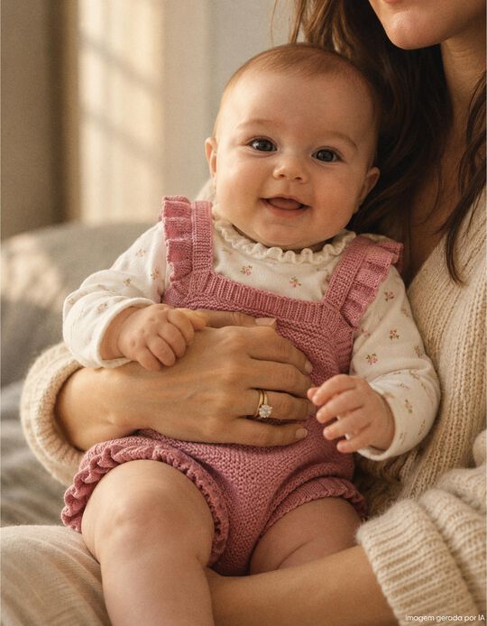 Comprar Online Conjunto Body E Fofo, Rec&eacute;m-Nascido, Rosa