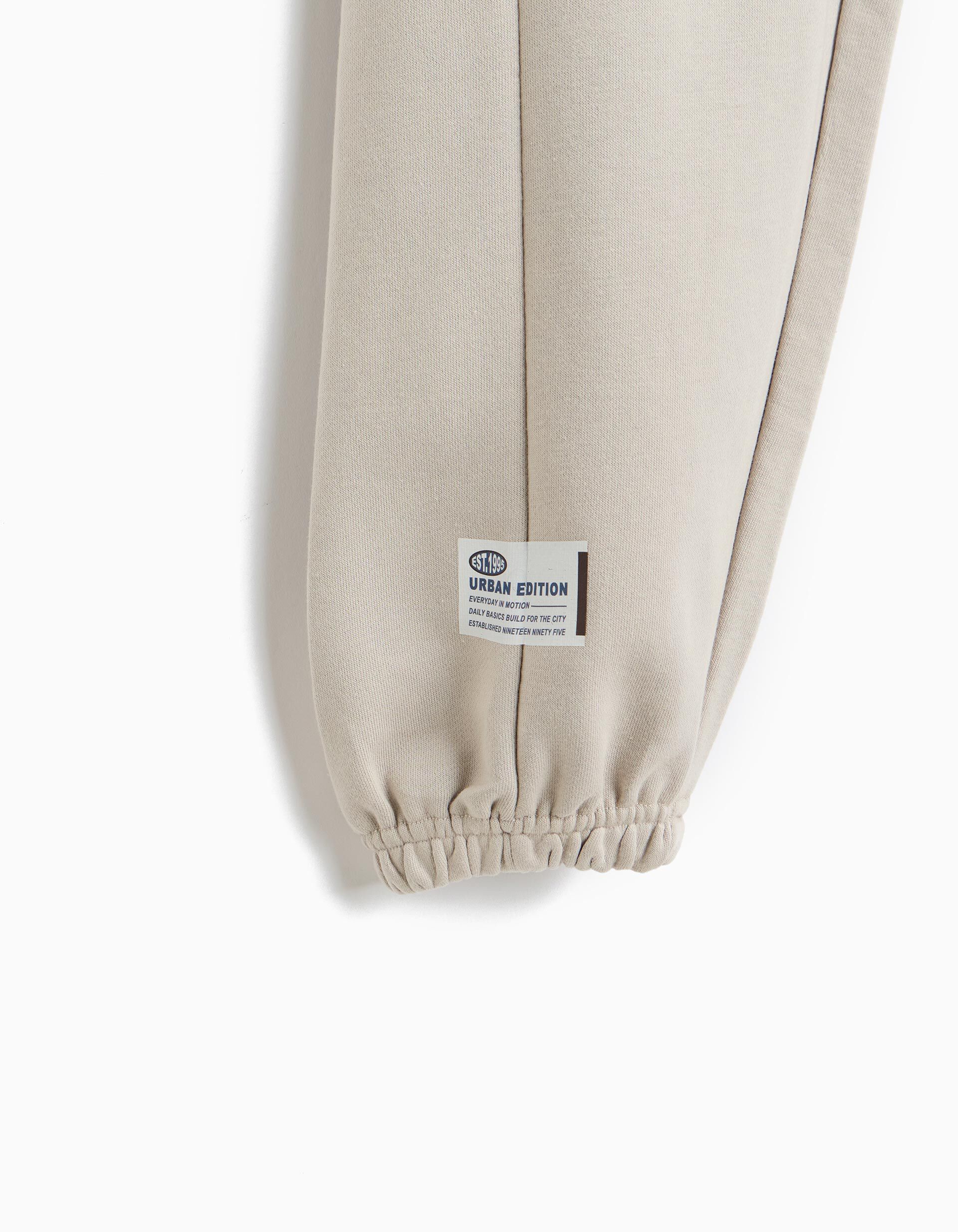 Comprar Online Cal&ccedil;as Jogger De Felpa, Menino, Cinzento