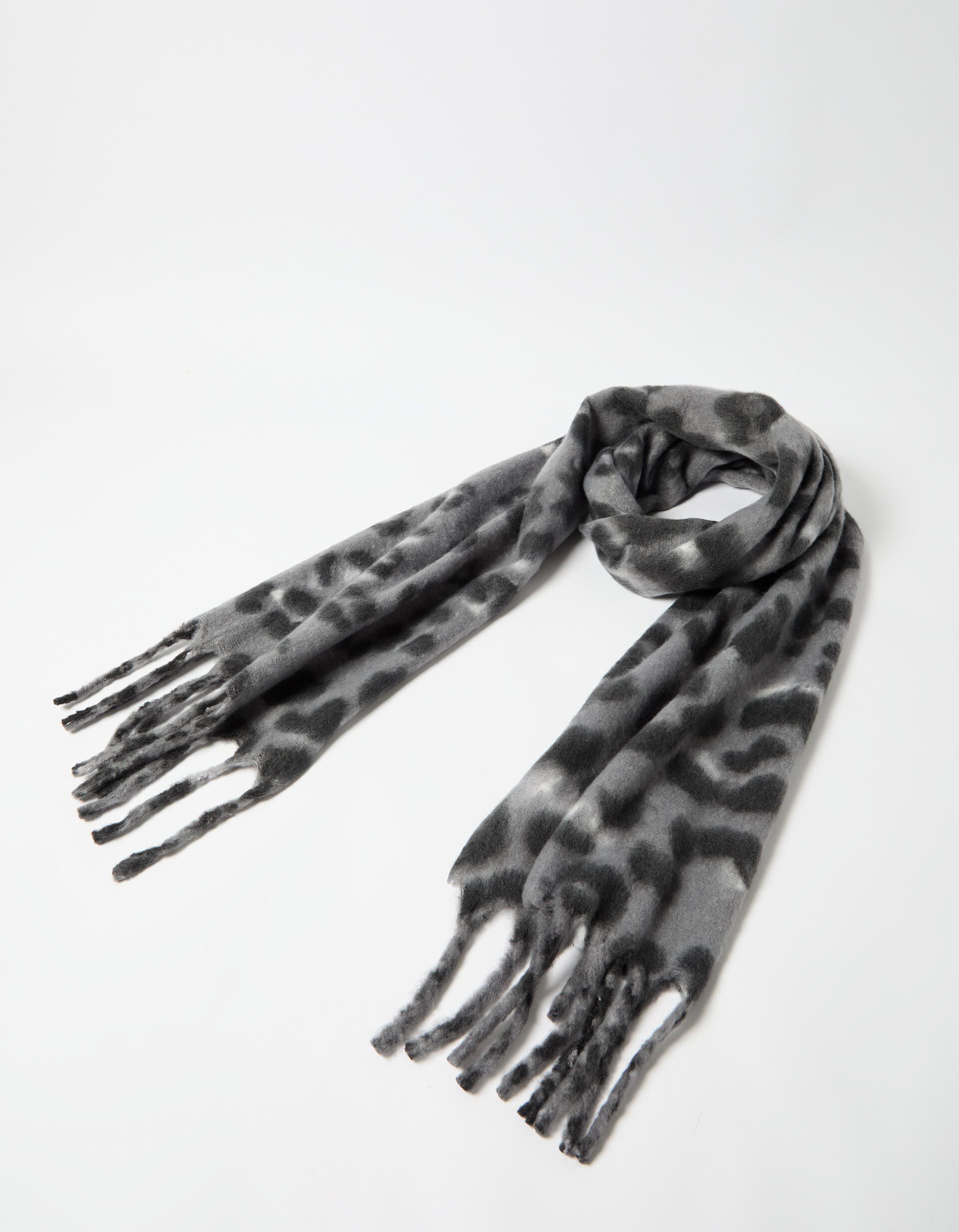 Comprar Online Cachecol Animal Print, Mulher, Cinzento