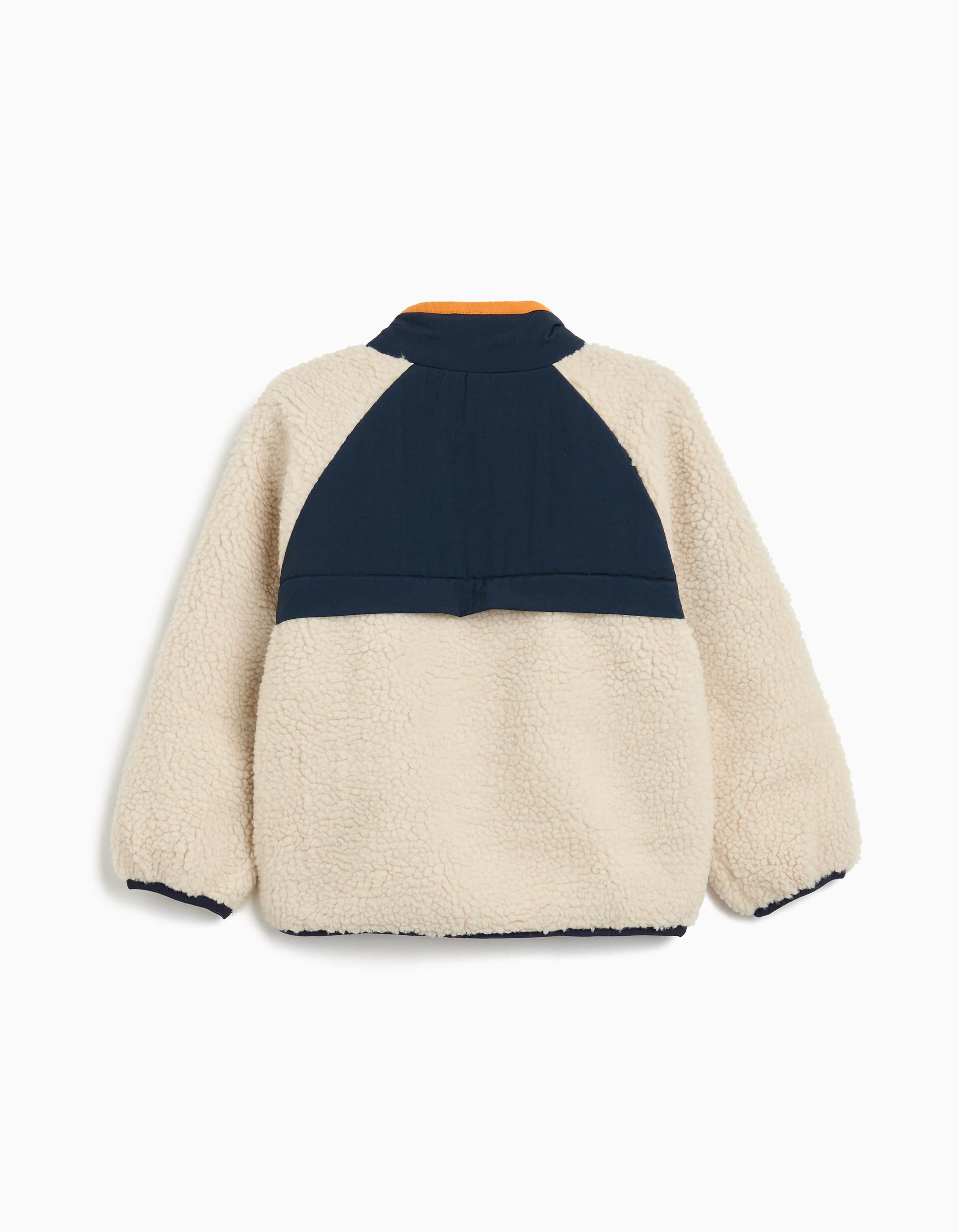 Comprar Online Casaco de Sherpa, Menino, Bege