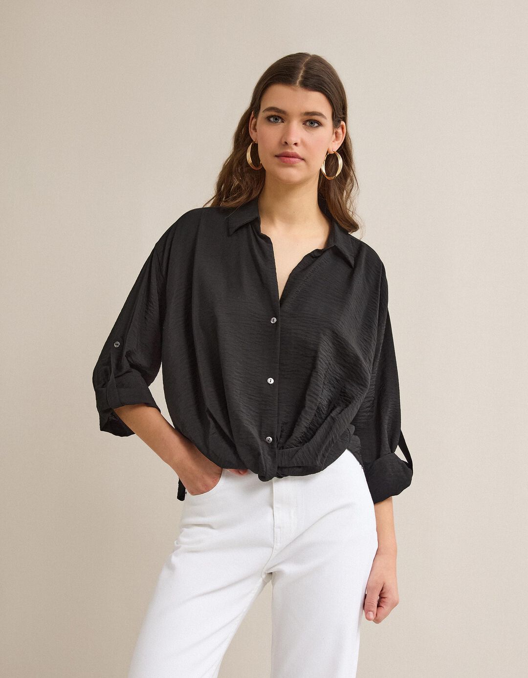 Blusa, Mulher, Preto