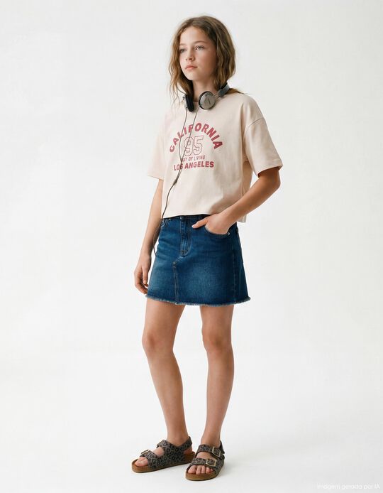 Comprar Online Saia de Ganga, Menina, Azul