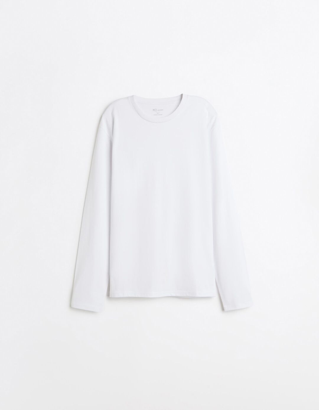 T-shirt De Manga Comprida, Homem, Branco