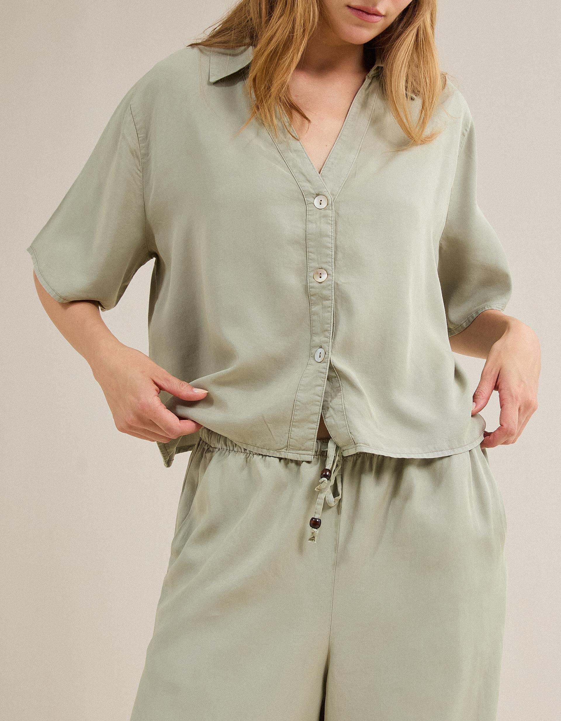 Comprar Online Camisa Liocel, Mulher, Verde Claro