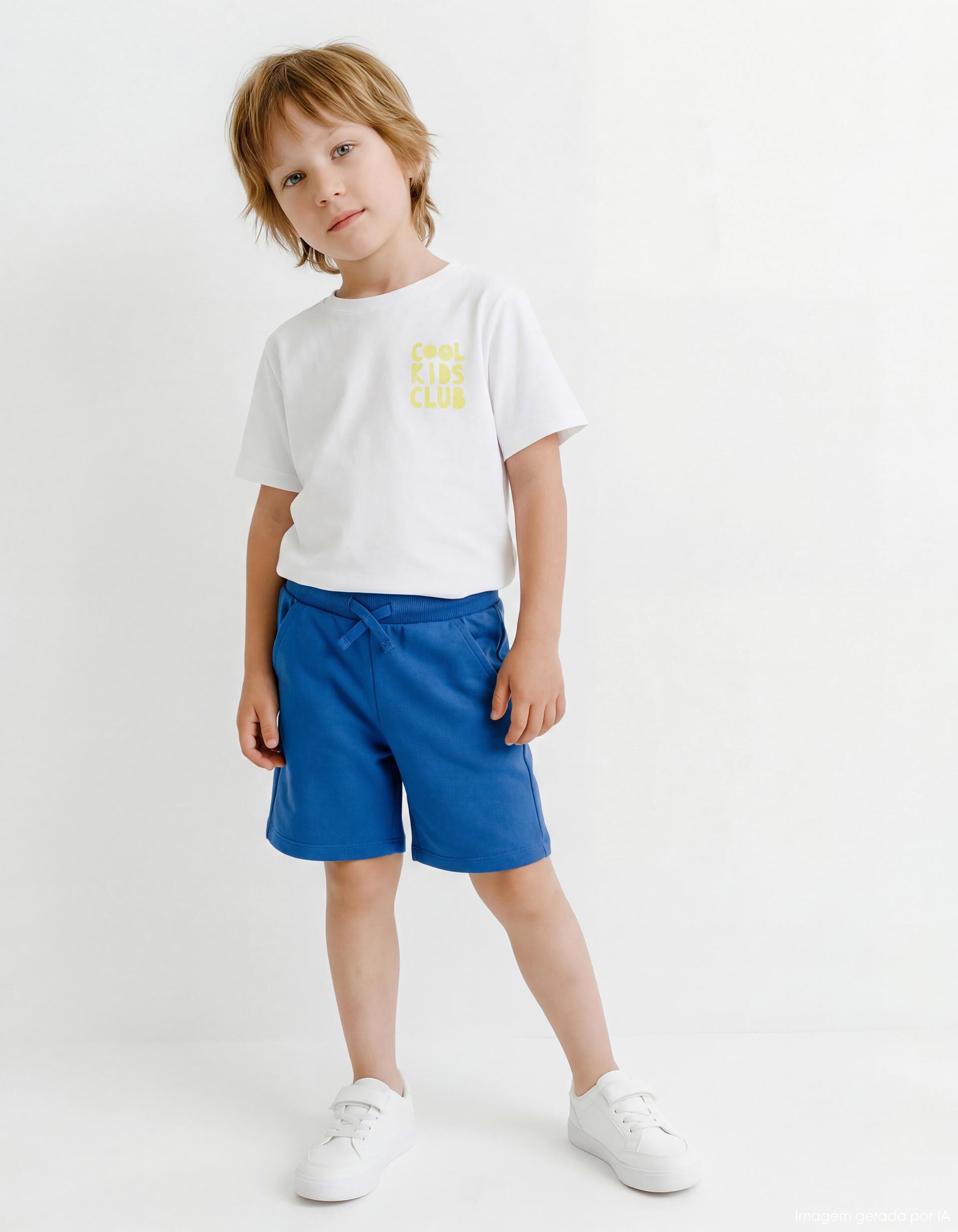 Comprar Online Cal&ccedil;&otilde;es Fleece, Menino, Azul