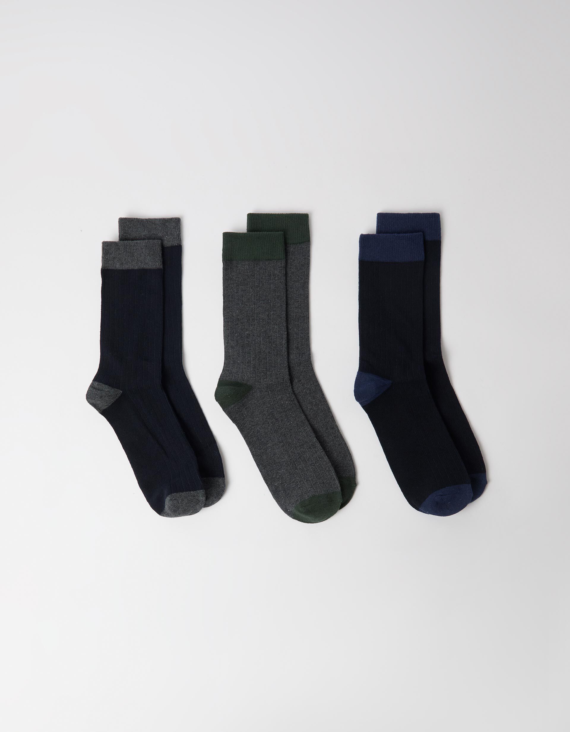 Comprar Online Pack 3 Pares De Meias, Homem, Multicolor