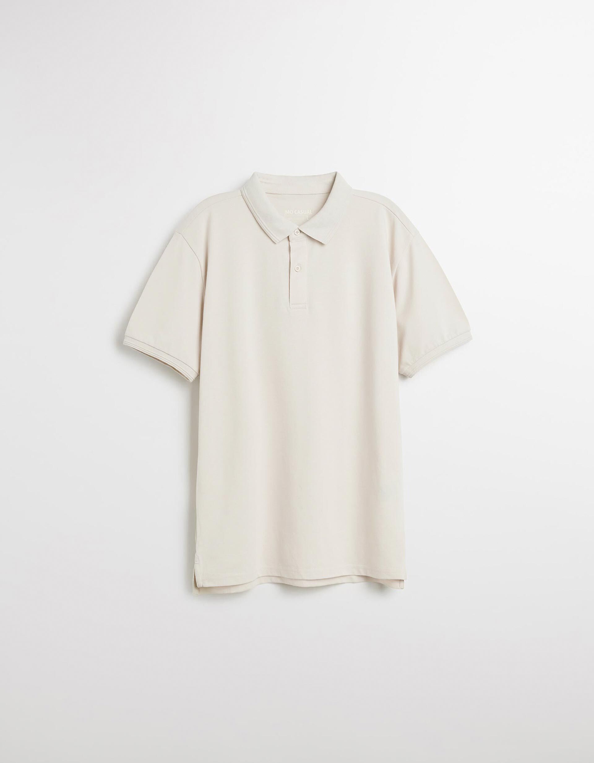 Comprar Online Polo Piquet Manga Curta, Homem, Cinzento Claro