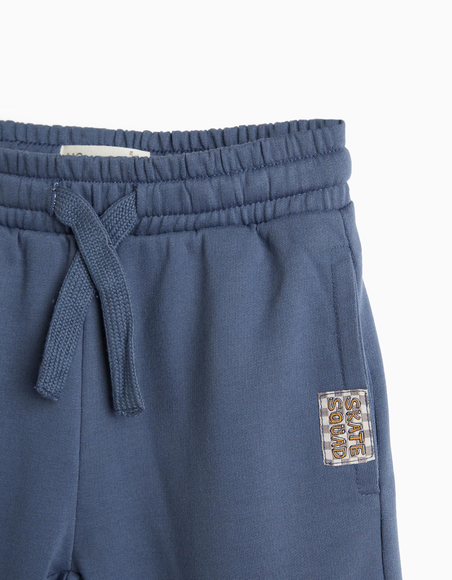Comprar Online Cal&ccedil;as Jogger De Felpa, Menino, Azul