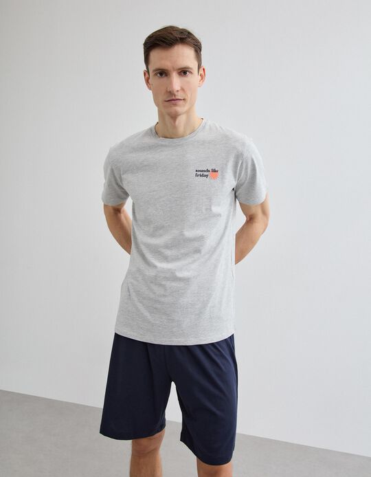 Comprar Online Pijama, Homem, Cinzento Claro