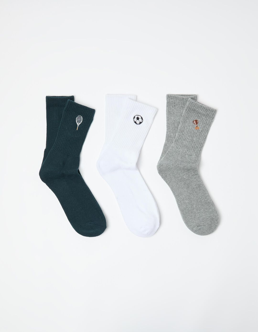 Pack 3 Pares de Meias, Homem, Multicor