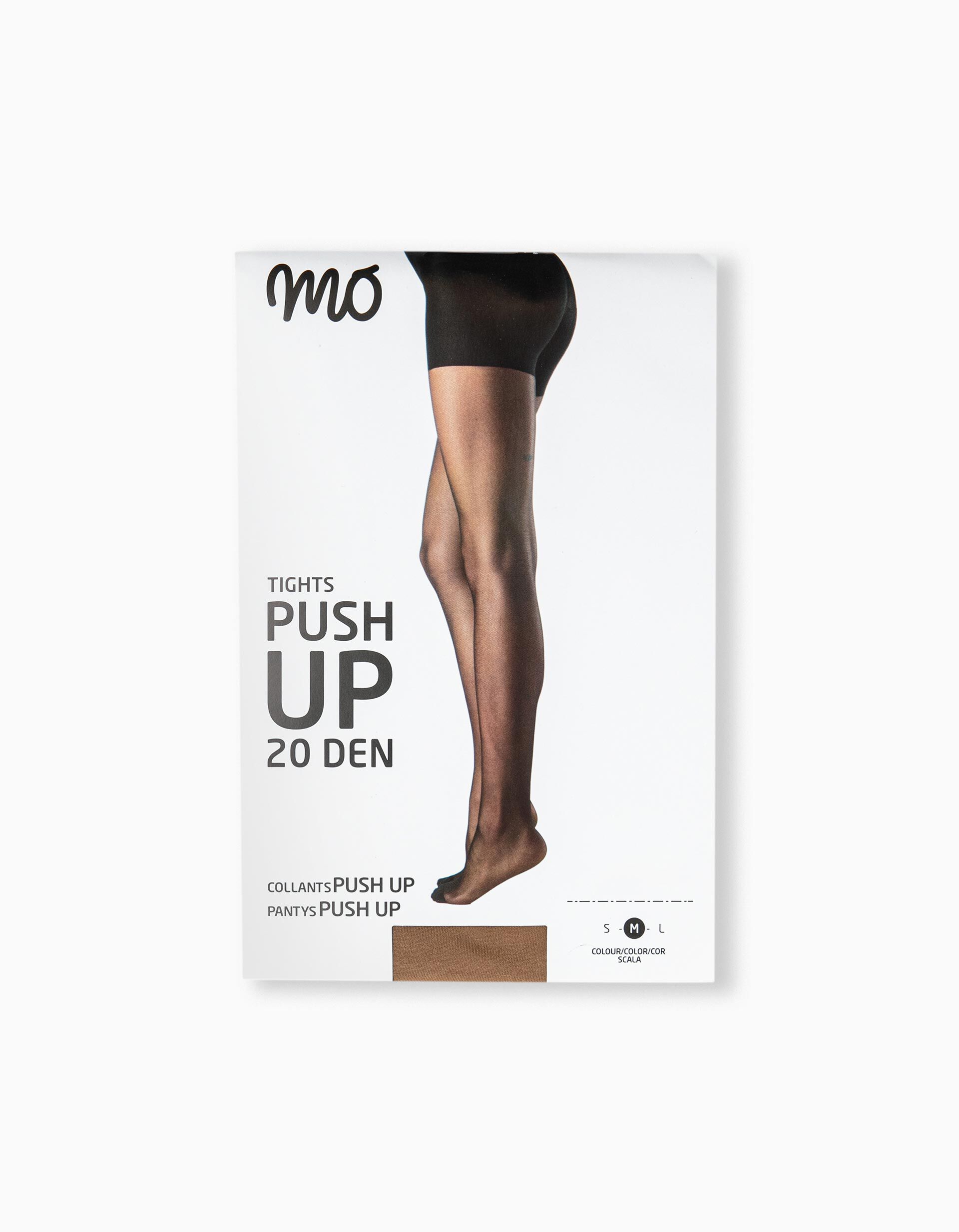 Push Up Tights for Women, Black | MO Online