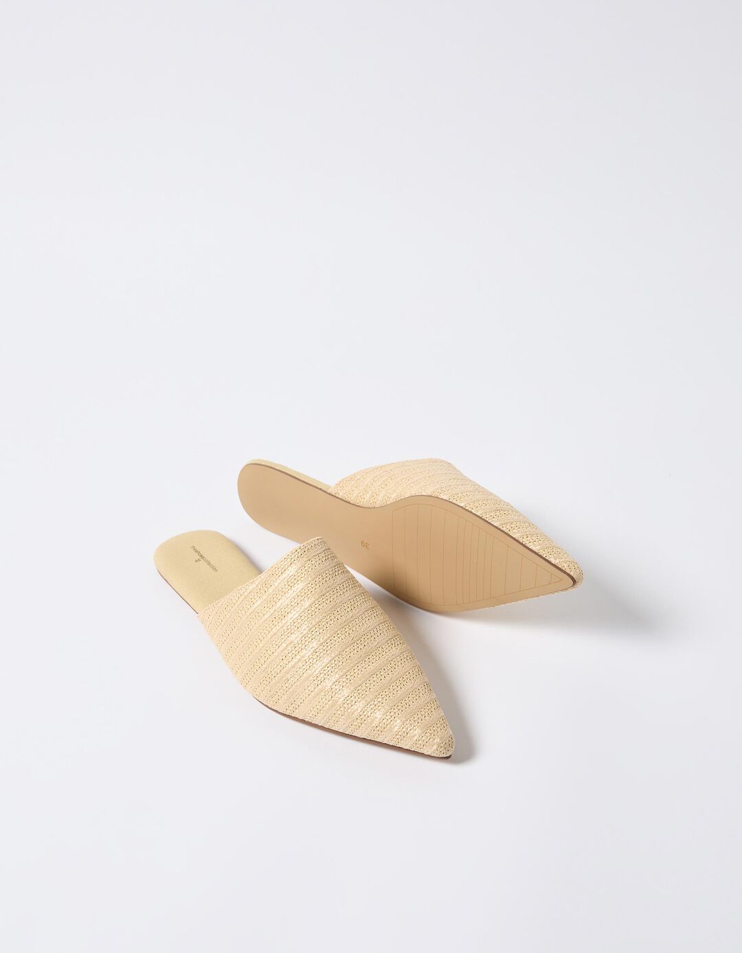 Sandália Mule, Mulher, Bege  