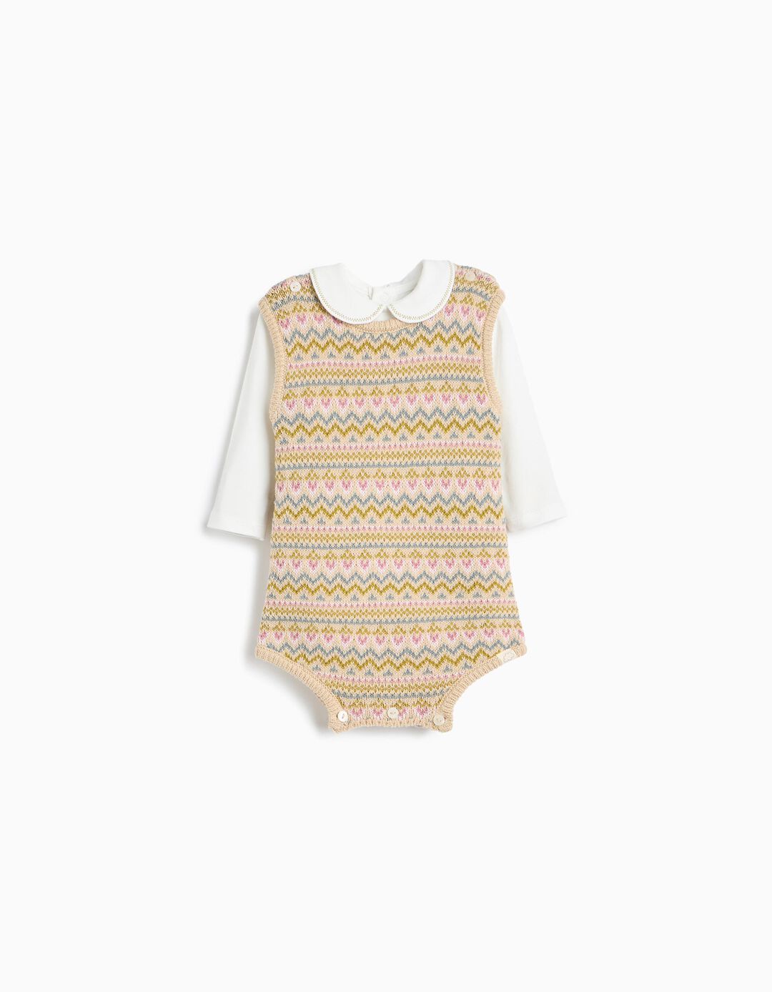 Conjunto Body E Fofo, Rec&eacute;m-Nascido, Cr&uacute;