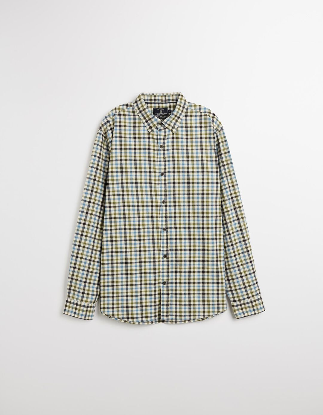 Camisa de Xadrez, Homem, Verde