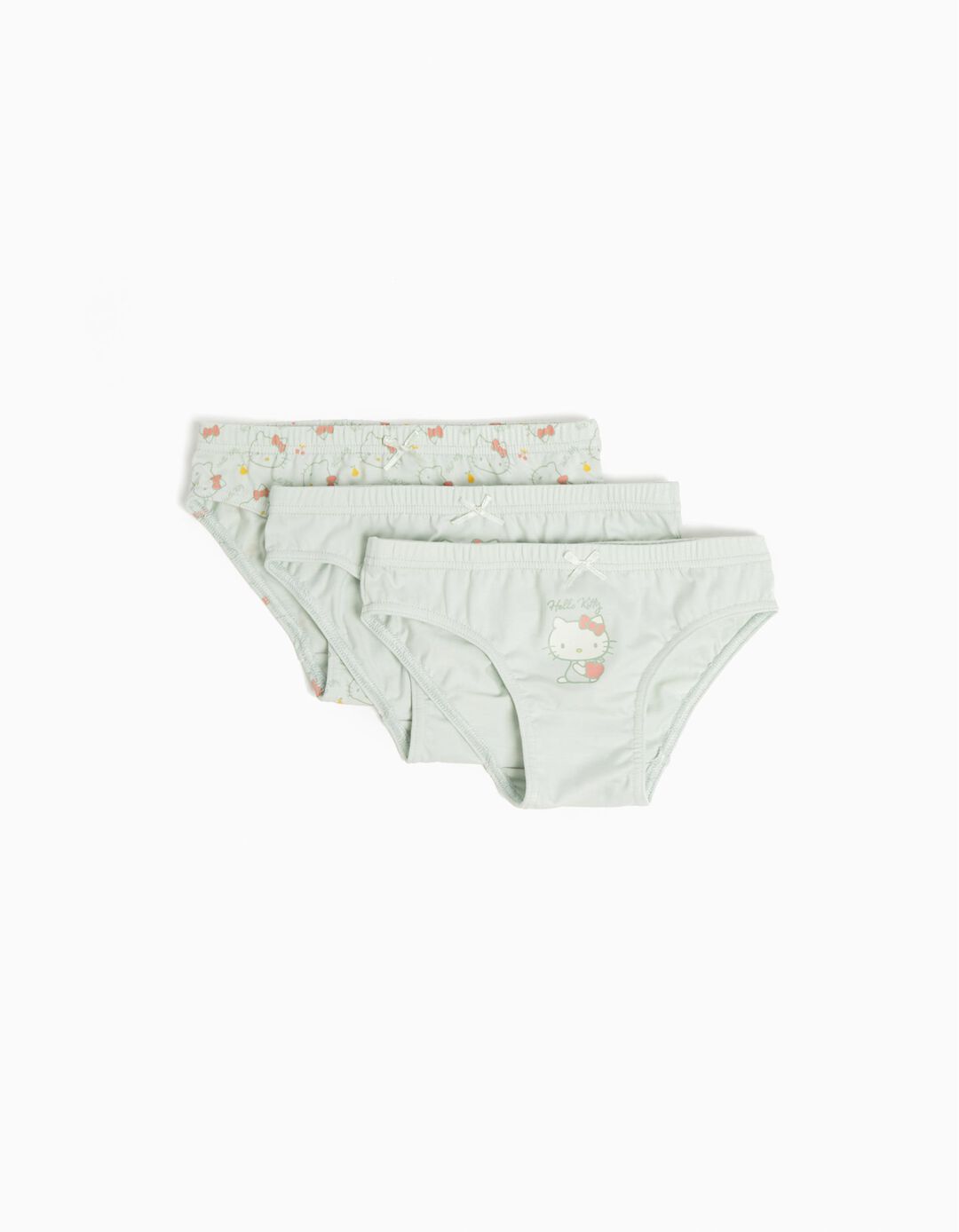 Pack 3 'Hello Kitty' Briefs, Girl, Multicolor