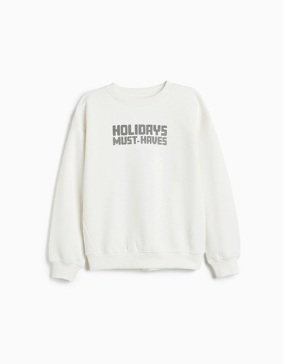 Sweatshirt Cardada, Menino, Branco