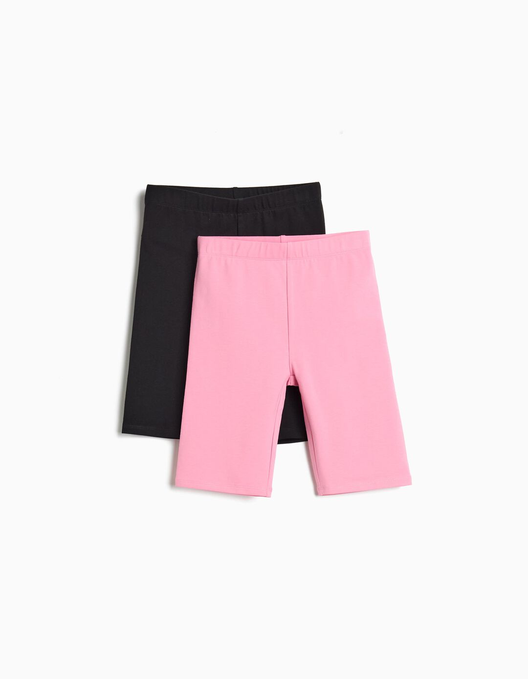 Pack 2 Leggings, Menina, Rosa