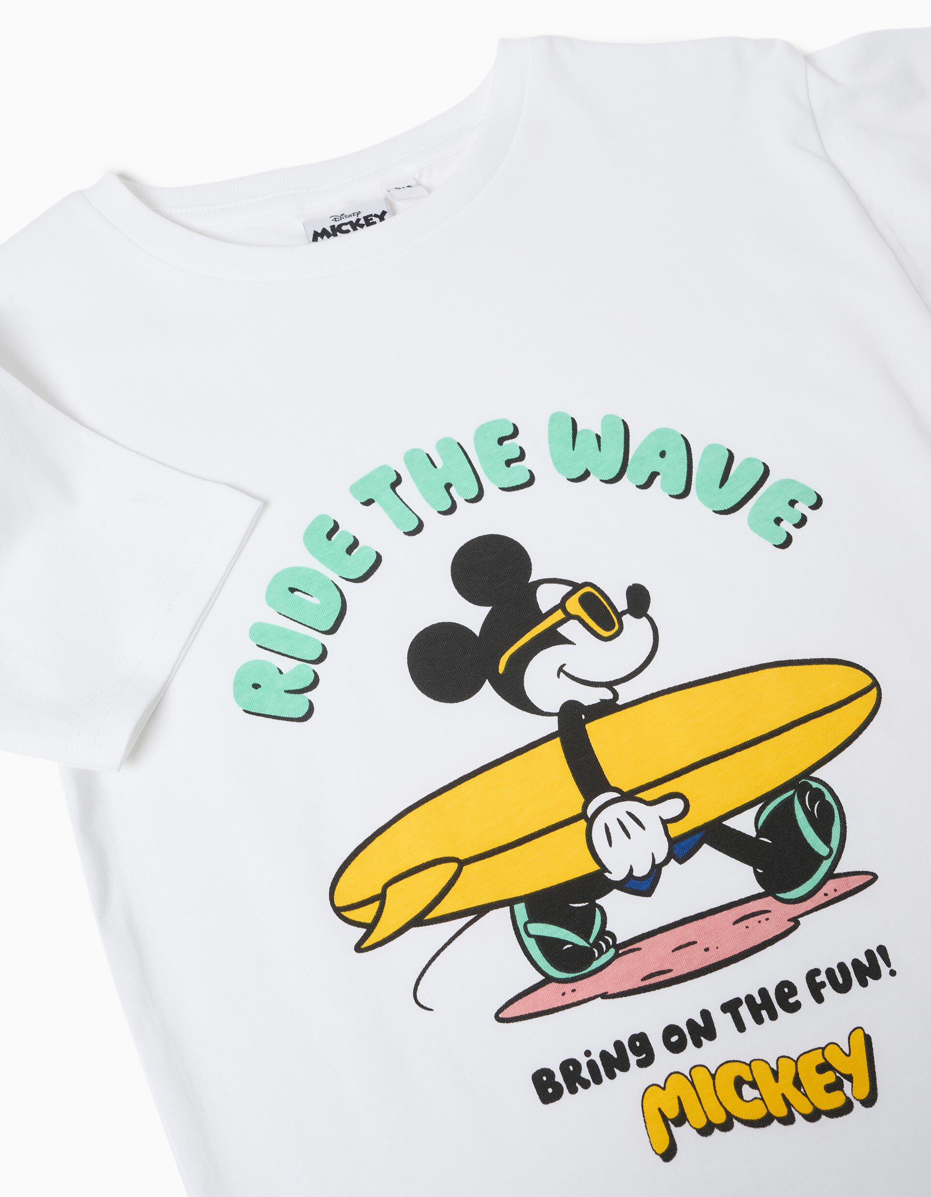 Comprar Online T-shirt 'Mickey', Menino, Branco 