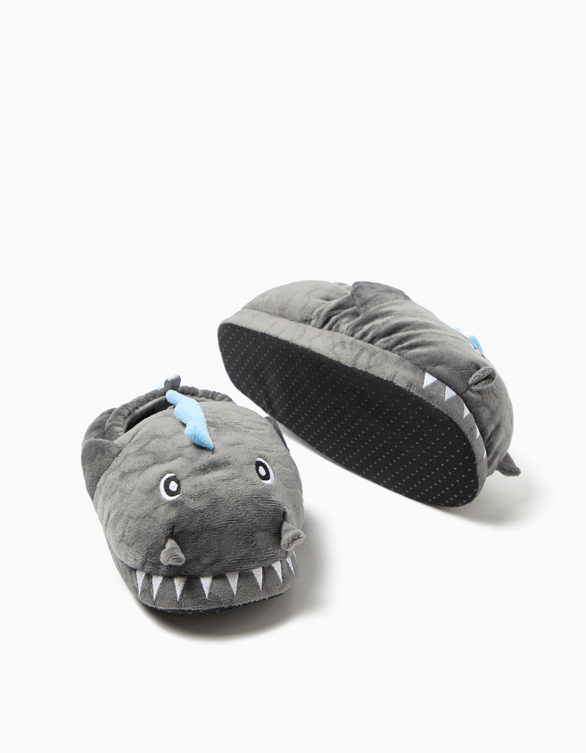 Comprar Online Pantufas, Menino, Cinzento