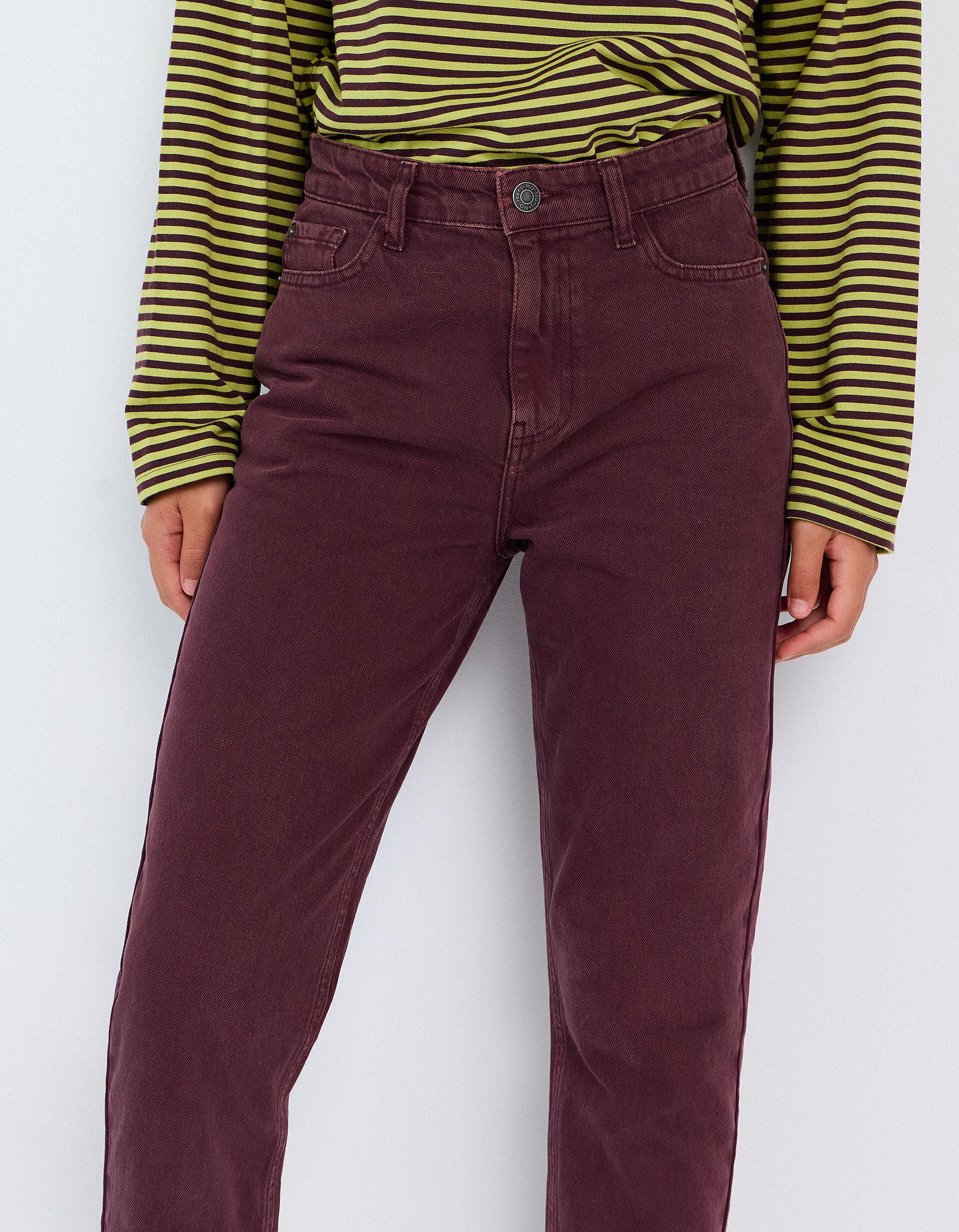 Comprar Online Cal&ccedil;as De Ganga Mom Fit, Mulher, Rosa Escuro