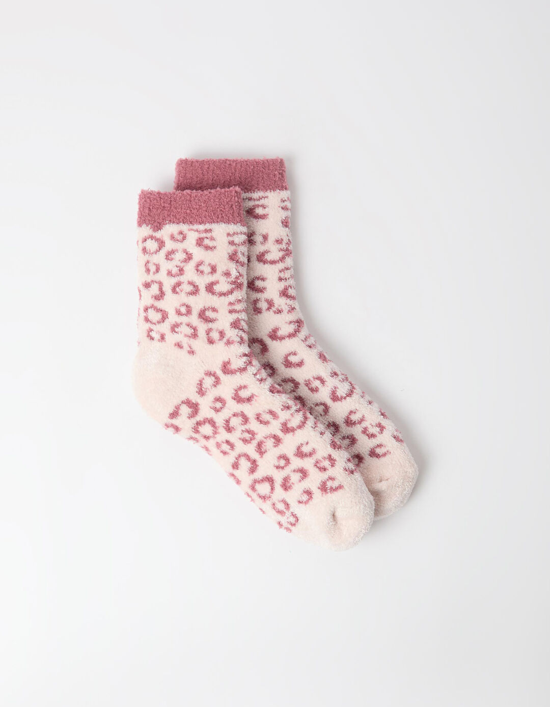 Par De Meias Animal Print, Mulher, Rosa