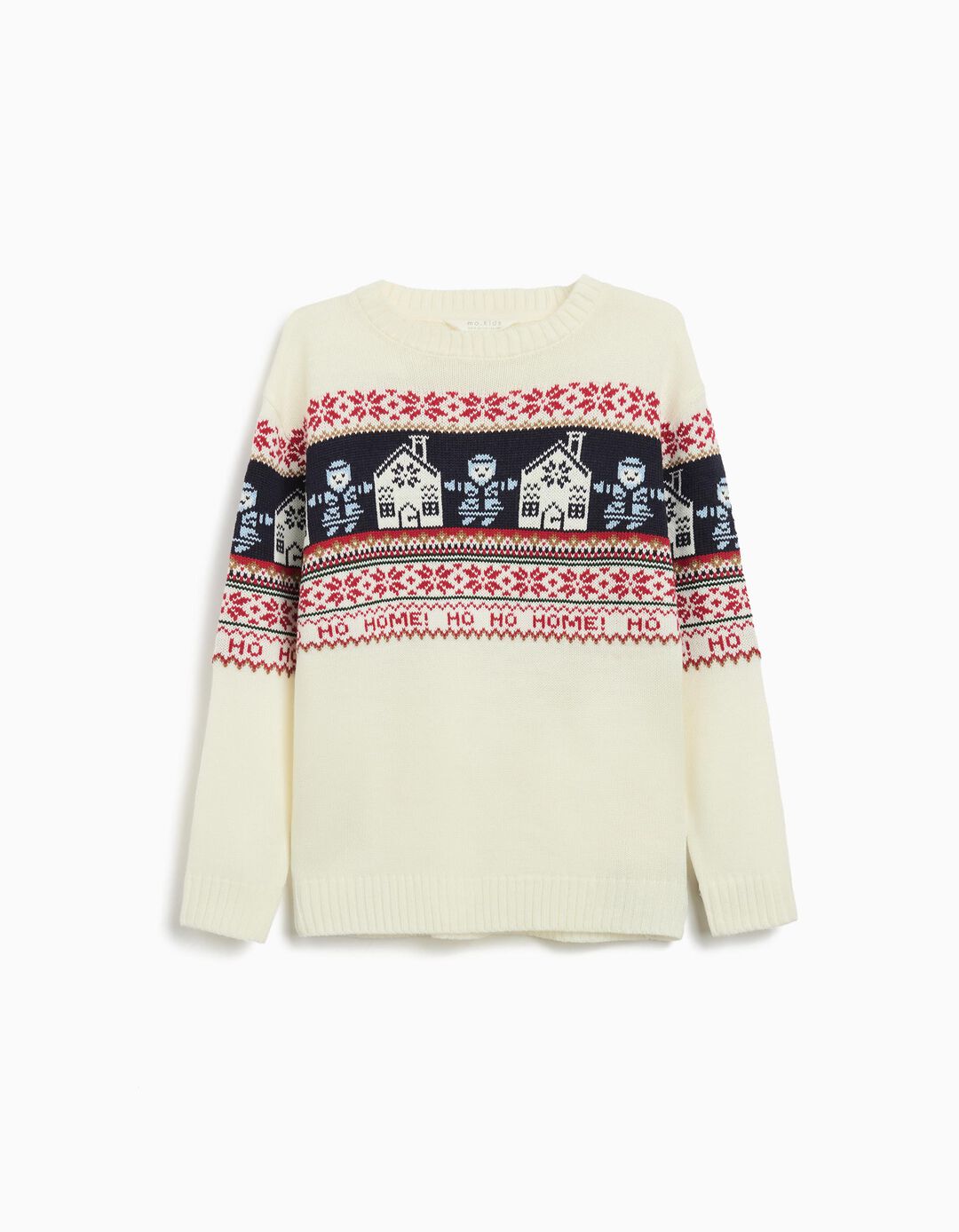 Camisola Natal de Malha, Menino, Multicor 