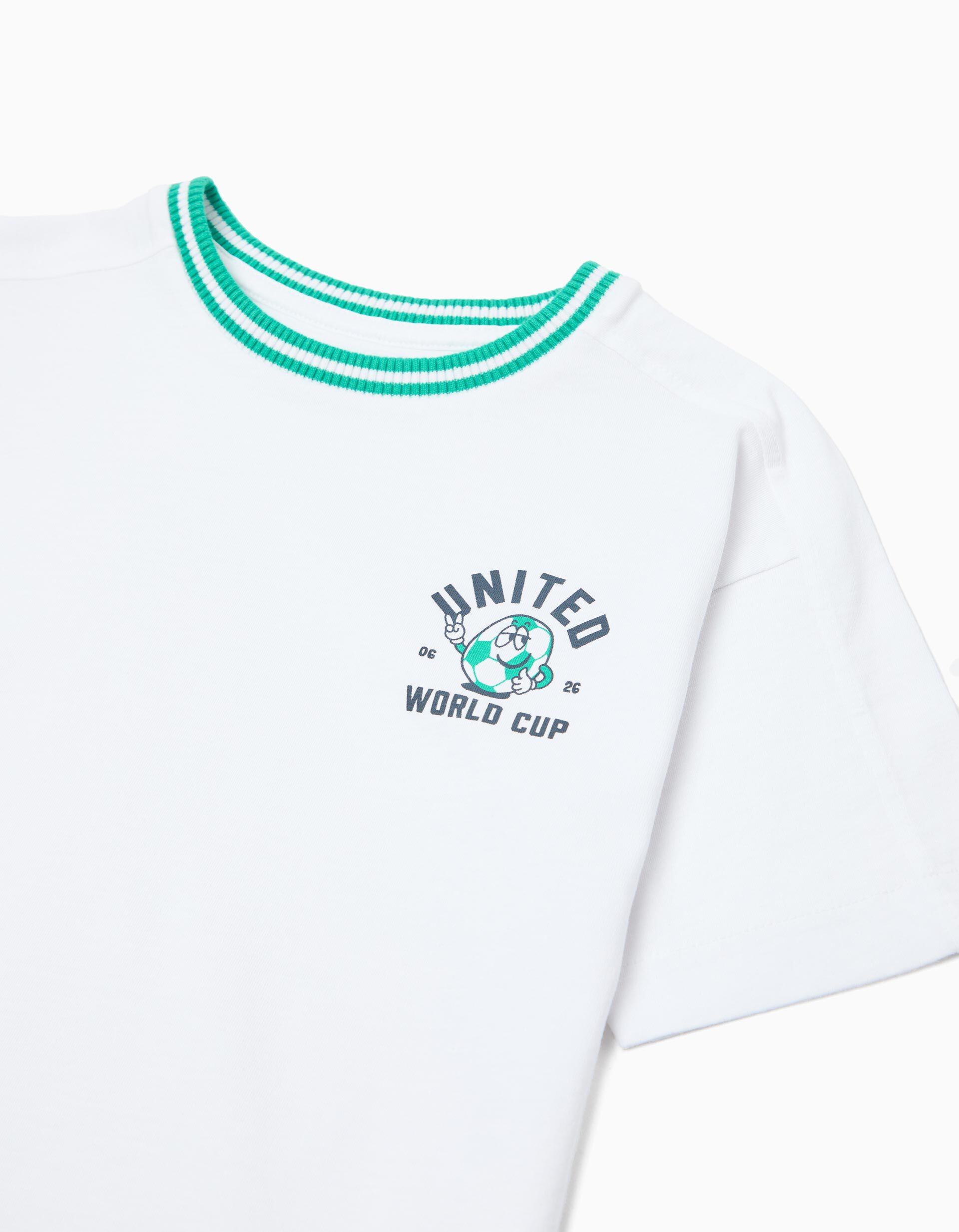 Comprar Online T-shirt Estampado, Menino, Branco