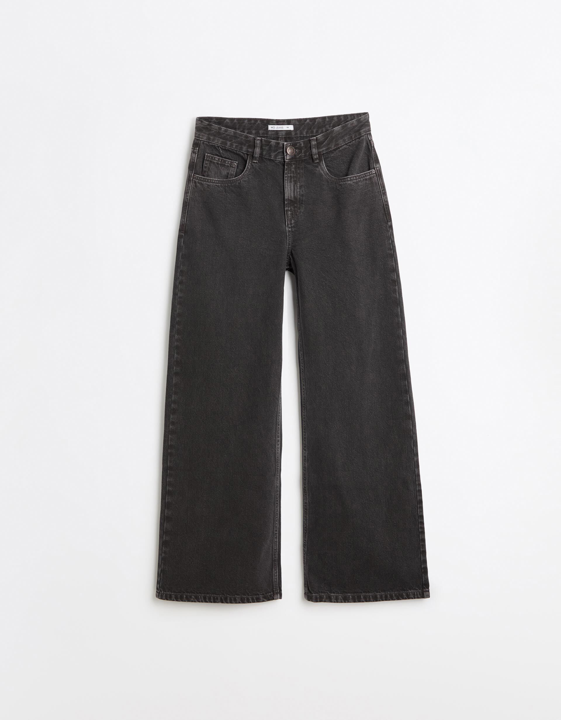 Comprar Online Cal&ccedil;as De Ganga 'Wide Leg', Mulher, Cinzento