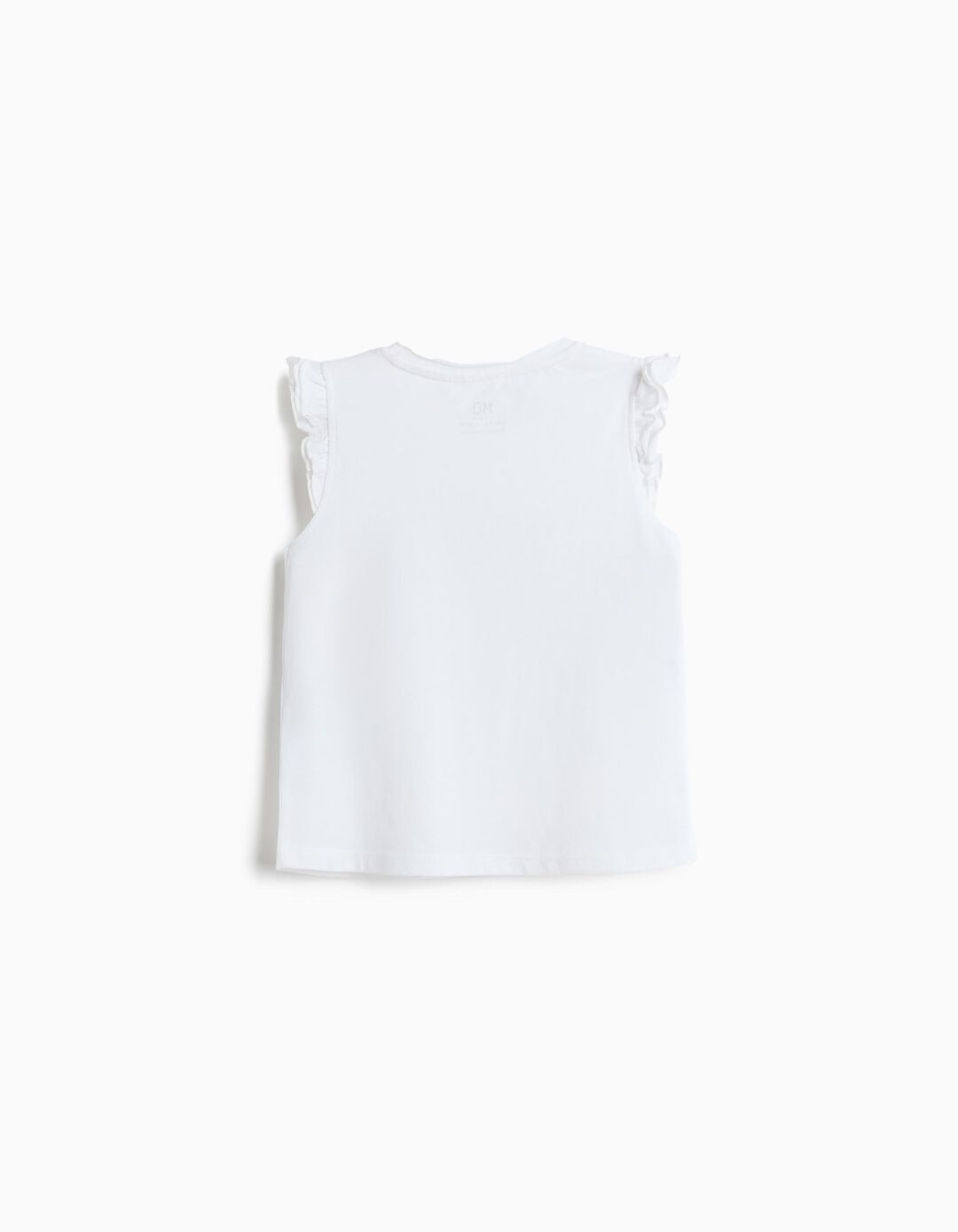 T-shirt Estampada, Menina, Branco
