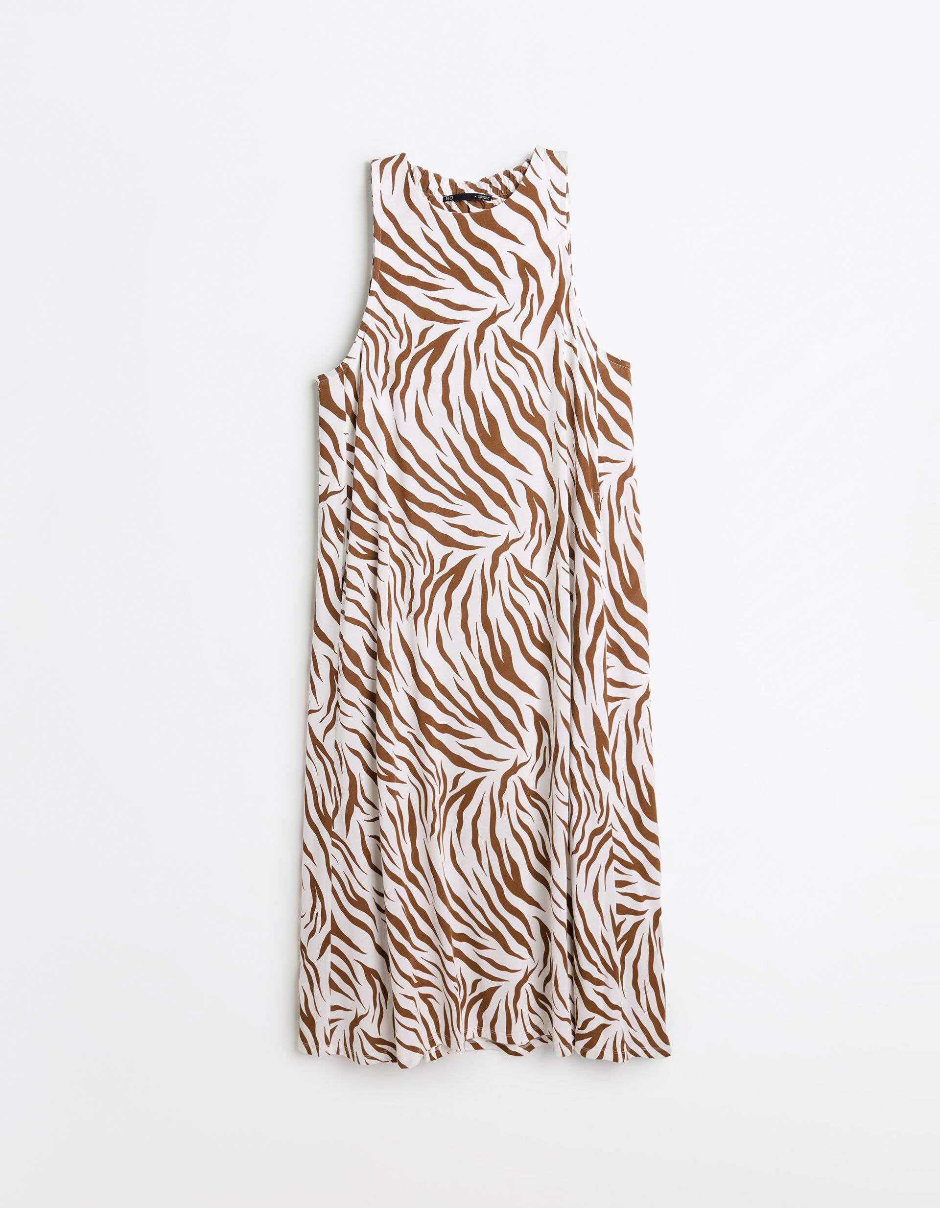 Comprar Online Vestido Comprido, Mulher, Bege