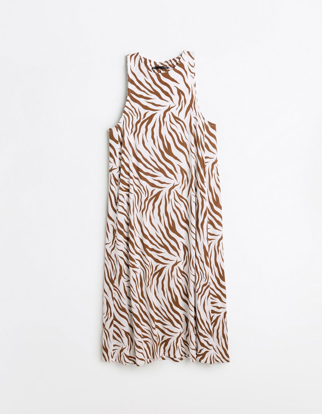 Vestido Comprido, Mulher, Bege