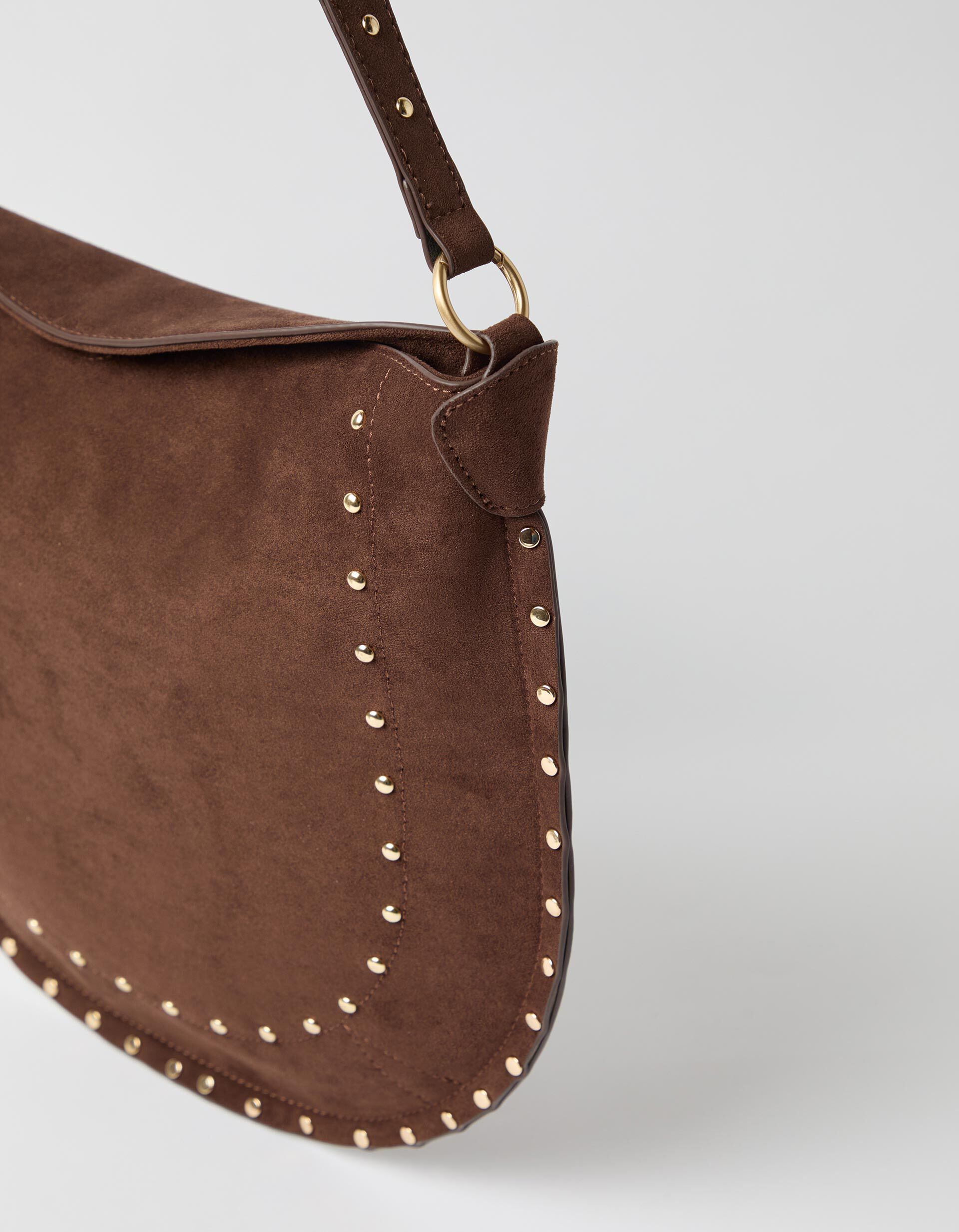 Comprar Online Mala Meia Lua, Mulher, Castanho 