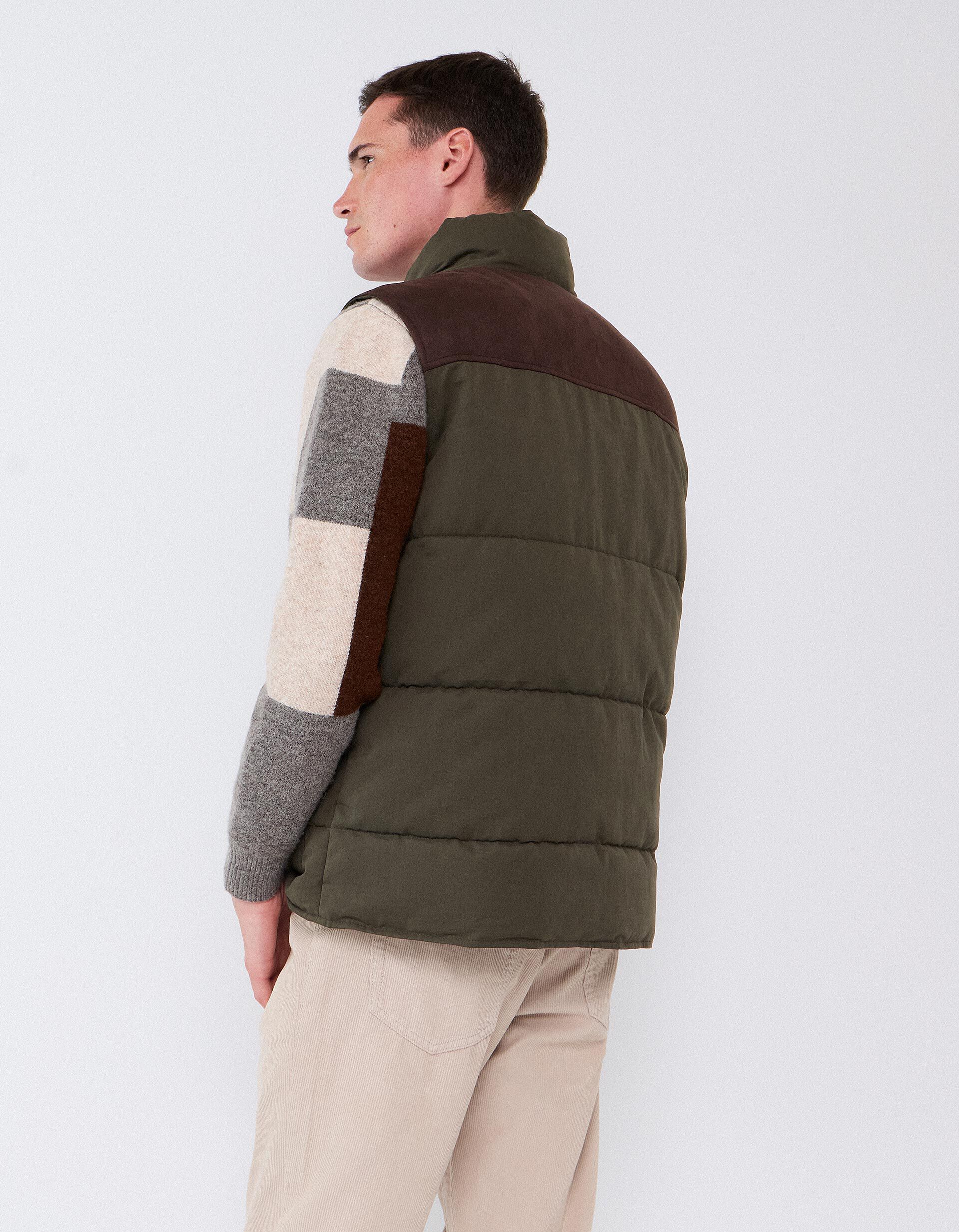 Comprar Online Colete Acolchoado, Homem, Verde Escuro