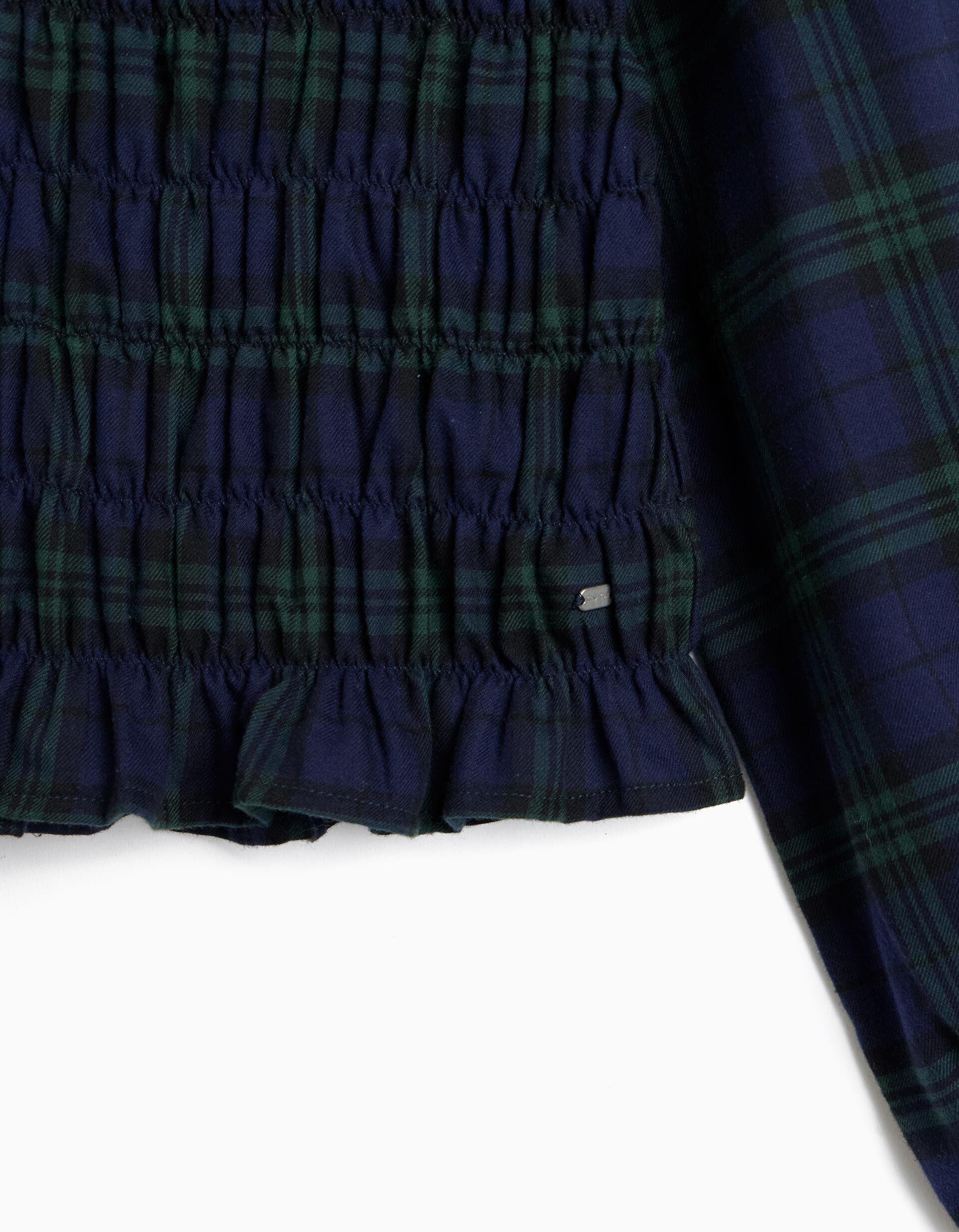 Comprar Online Blusa Smock, Menina, Verde Escuro