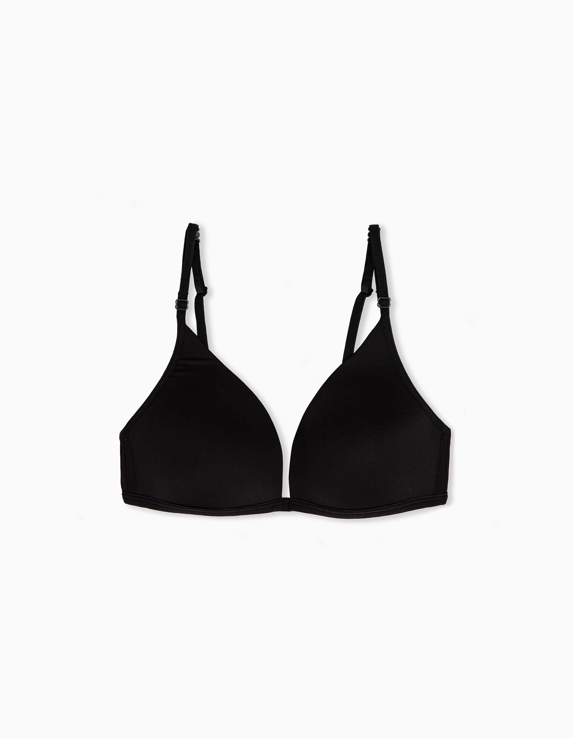 Soutien Triangular sem Aros, Mulher, Branco | MO Online