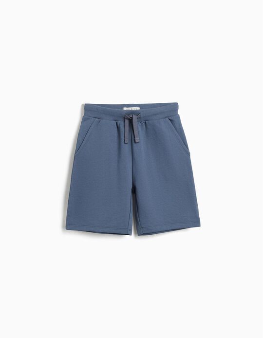 Comprar Online Calções Fleece, Menino, Azul