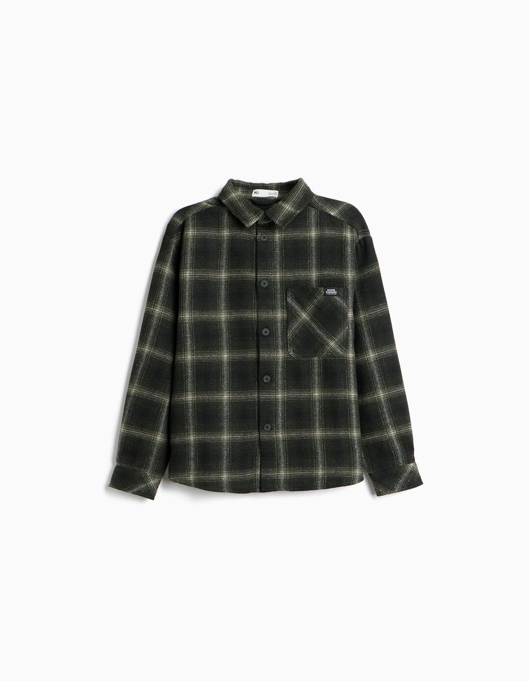 Camisa Xadrez, Menino, Verde Escuro