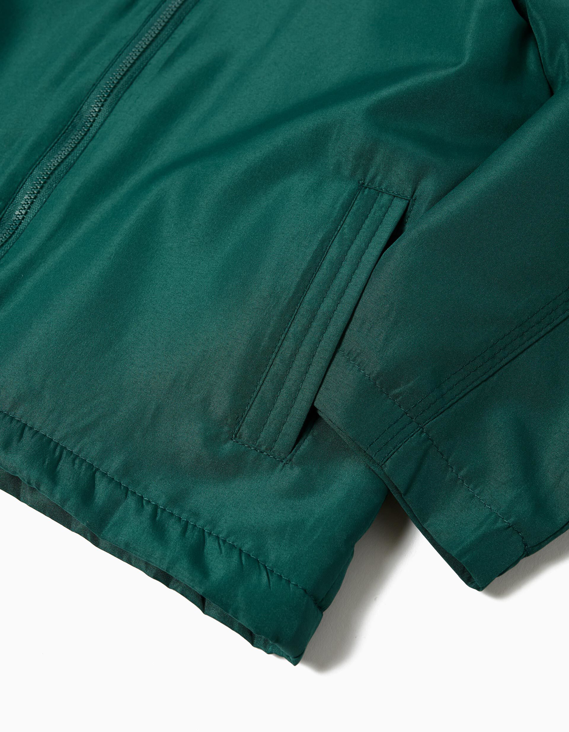 Comprar Online Casaco Polar no Interior, Menino, Verde Escuro